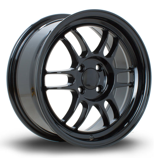 356 Wheels TFS3, 16 x 7 inch, 4100 PCD, ET38 Gloss Black