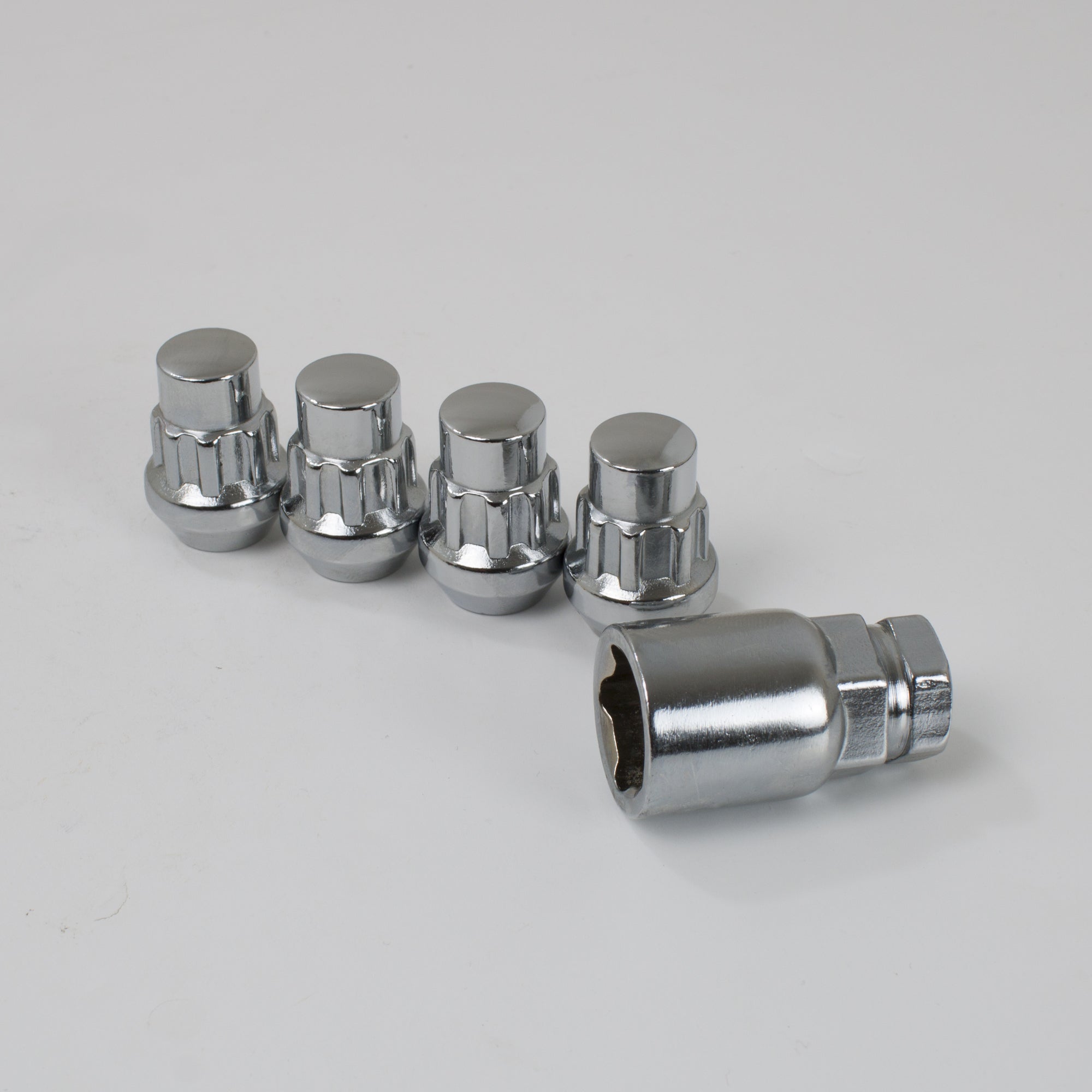 Titan Closed Locknuts 3/8 UNF 60-degree Taper Locking Wheel Nuts
