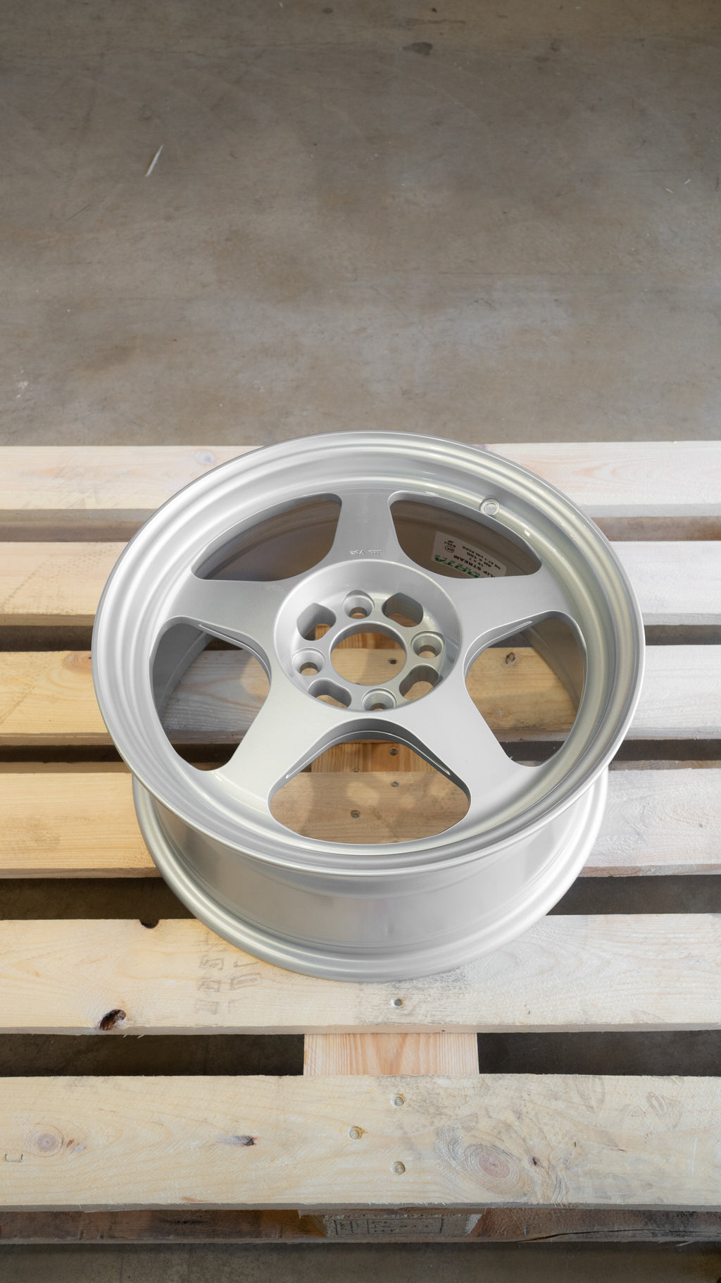 Rota Slip, 18 x 8.5 inch, 5112 PCD, ET45 Silver