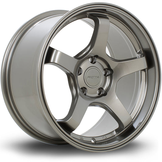 Rota RT5, 17 x 9 inch, 5x114 PCD, ET35 in Bronze, Single Rim