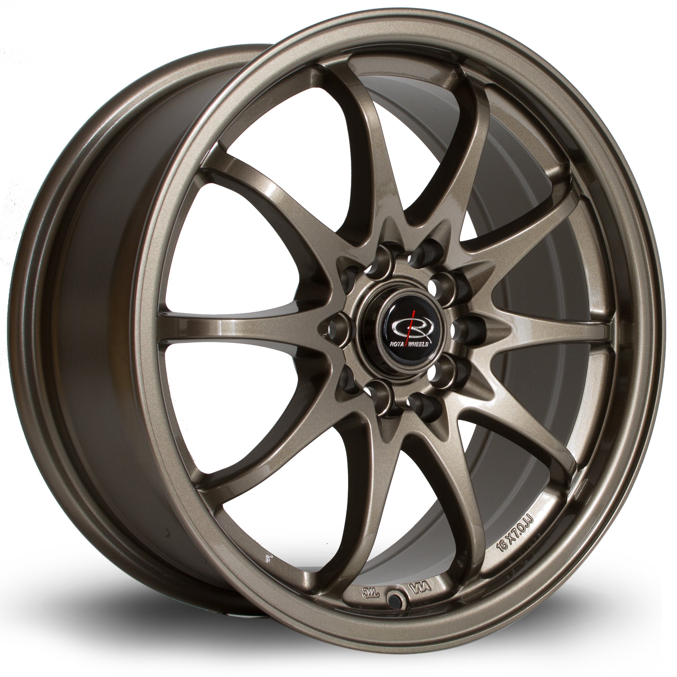 Rota Fighter, 18 x 8.5 inch, 5100~5114 PCD, ET35 in Bronze, Single Rim