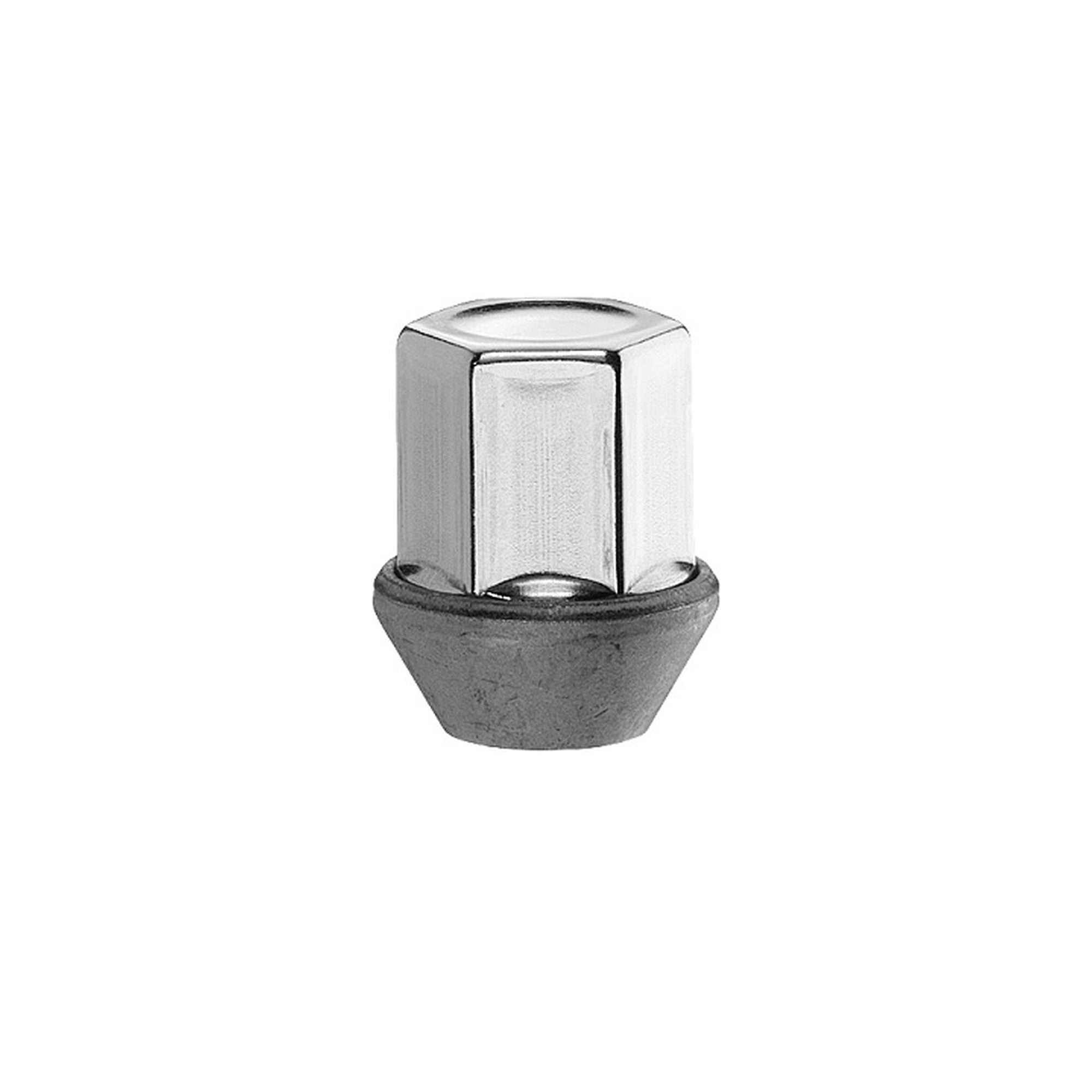 Titan 21 mm Closed Hex M14x1.5 60-degree Taper (fit Land Rover Range Rover) Wheel Nuts Stainless/Chrome