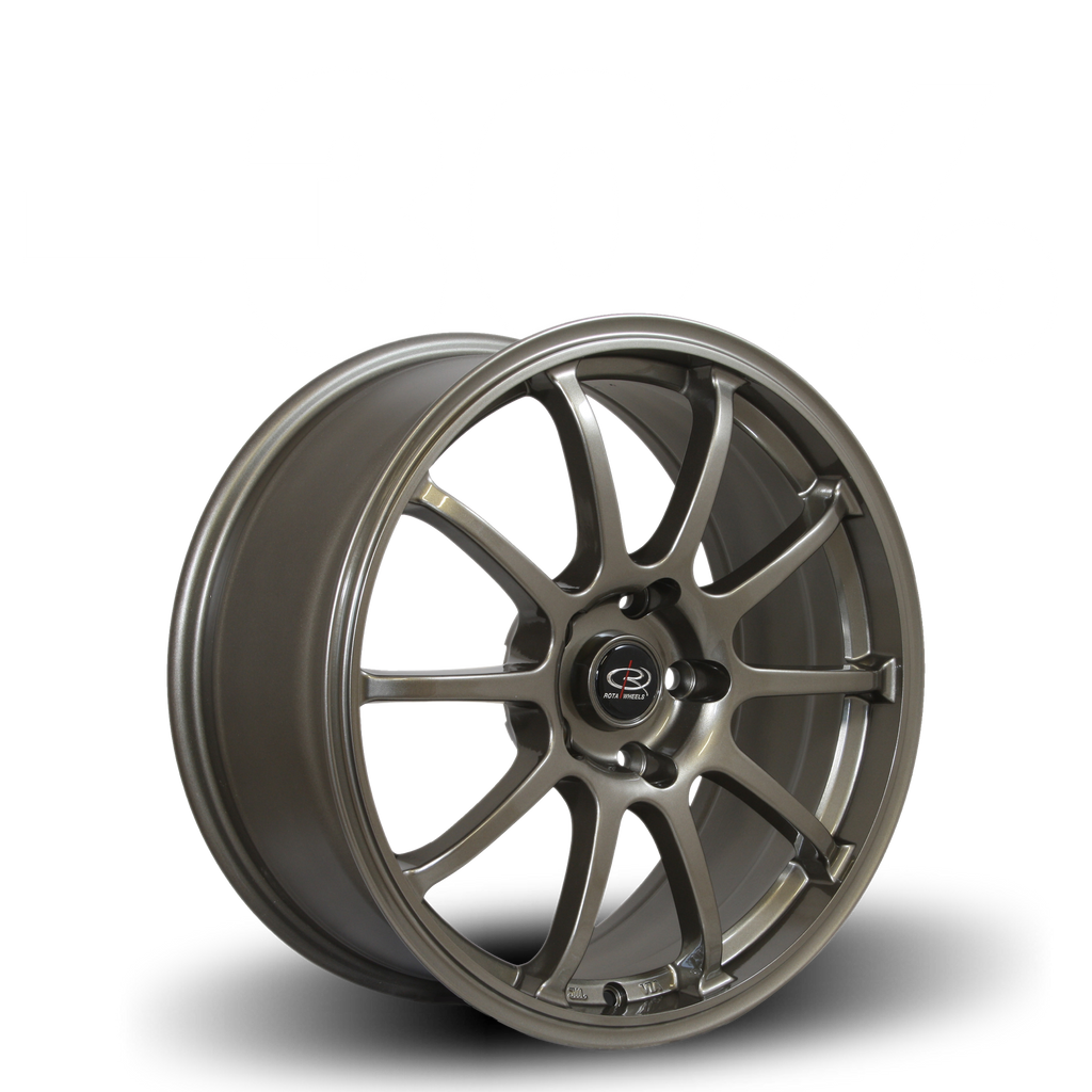 Rota Force, 18 x 8.5 inch, 5x114 PCD, ET48 in Bronze, Single Wheel