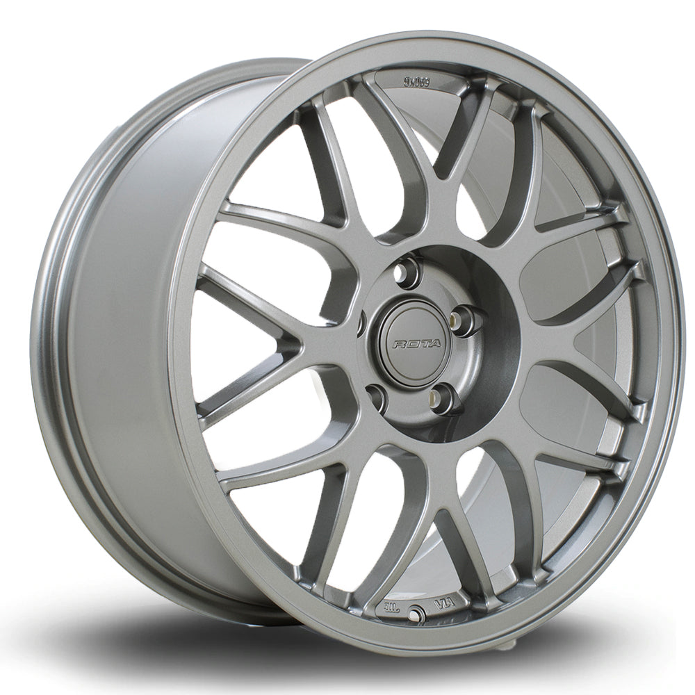 Rota Formula B, 18 x 8.5 inch, 5x114 PCD, ET44 Steelgrey