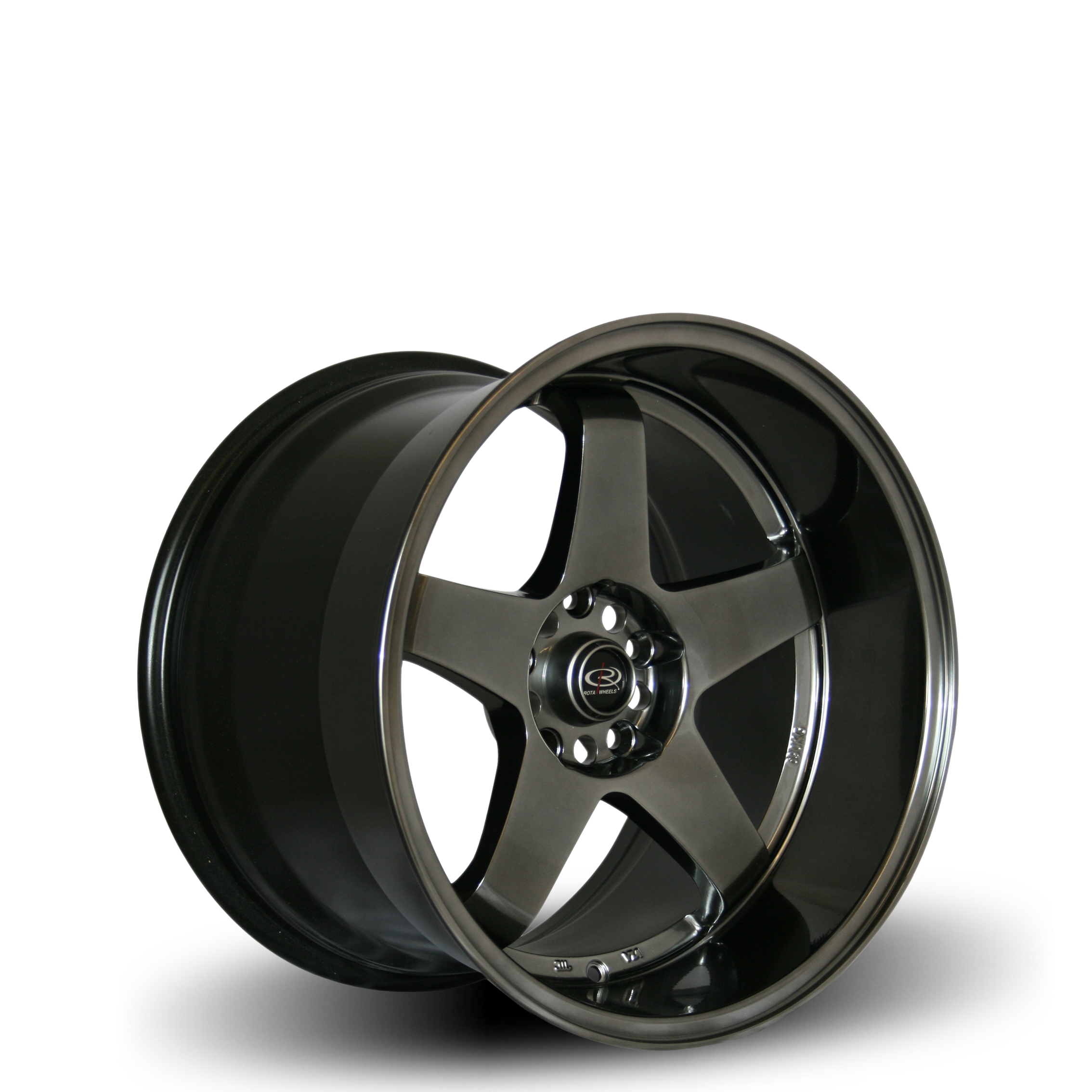 Rota GTR-D, 18 x 12 inch, 5114 PCD, ET20 in Hyper Black Single Rim