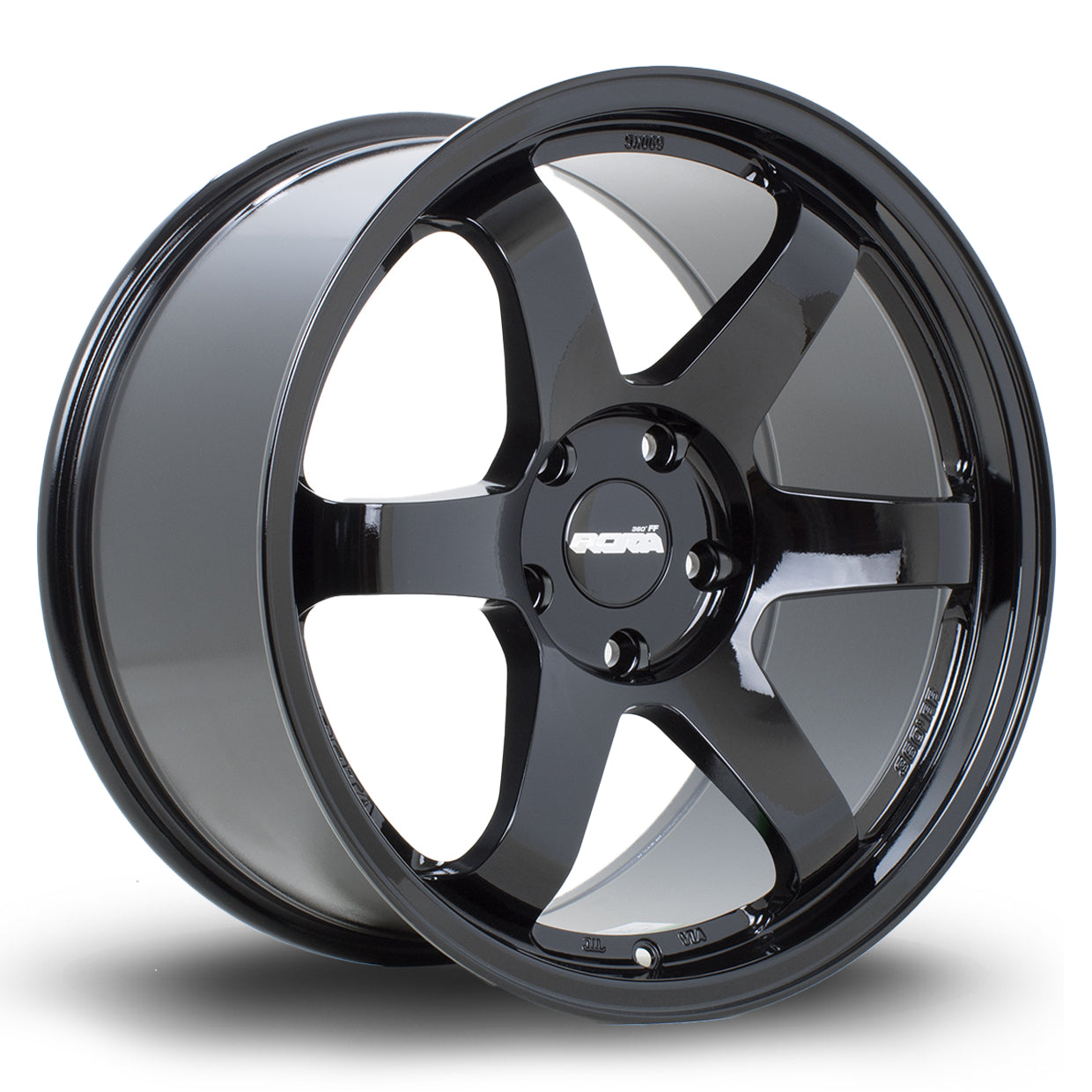 Rota Grid FF, 18 x 8.5 inch, 5x114 PCD, ET35 in Black, Single Rim