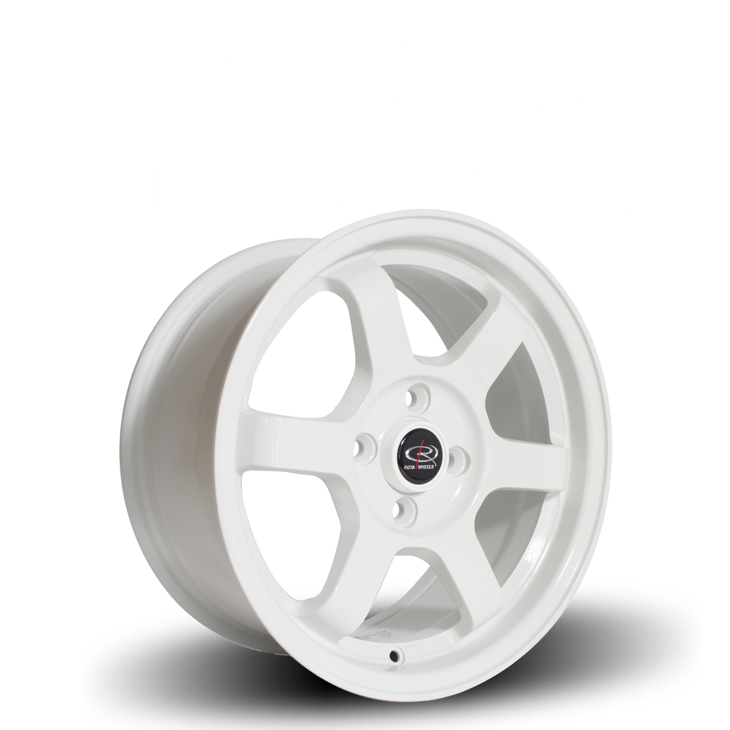 Rota Grid, 17 x 9 inch, 5x114 PCD, ET42 in White, Single Wheel