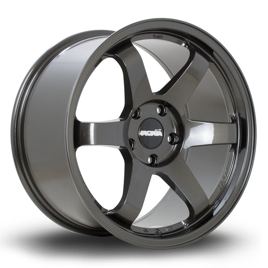 Rota Grid FF, 18 x 8.5 inch, 5x120 PCD, ET35 in Gunmetal, Single Rim