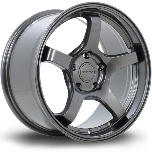 Rota RT5, 17 x 9 inch, 5x114 PCD, ET35 in Gunmetal, Single Rim