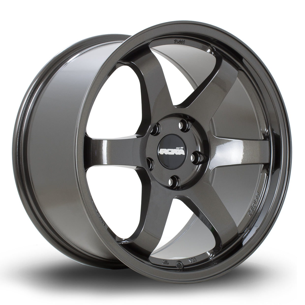 Rota Grid FF, 18 x 8.5 inch, 5x114 PCD, ET44 in Gunmetal, Single Rim