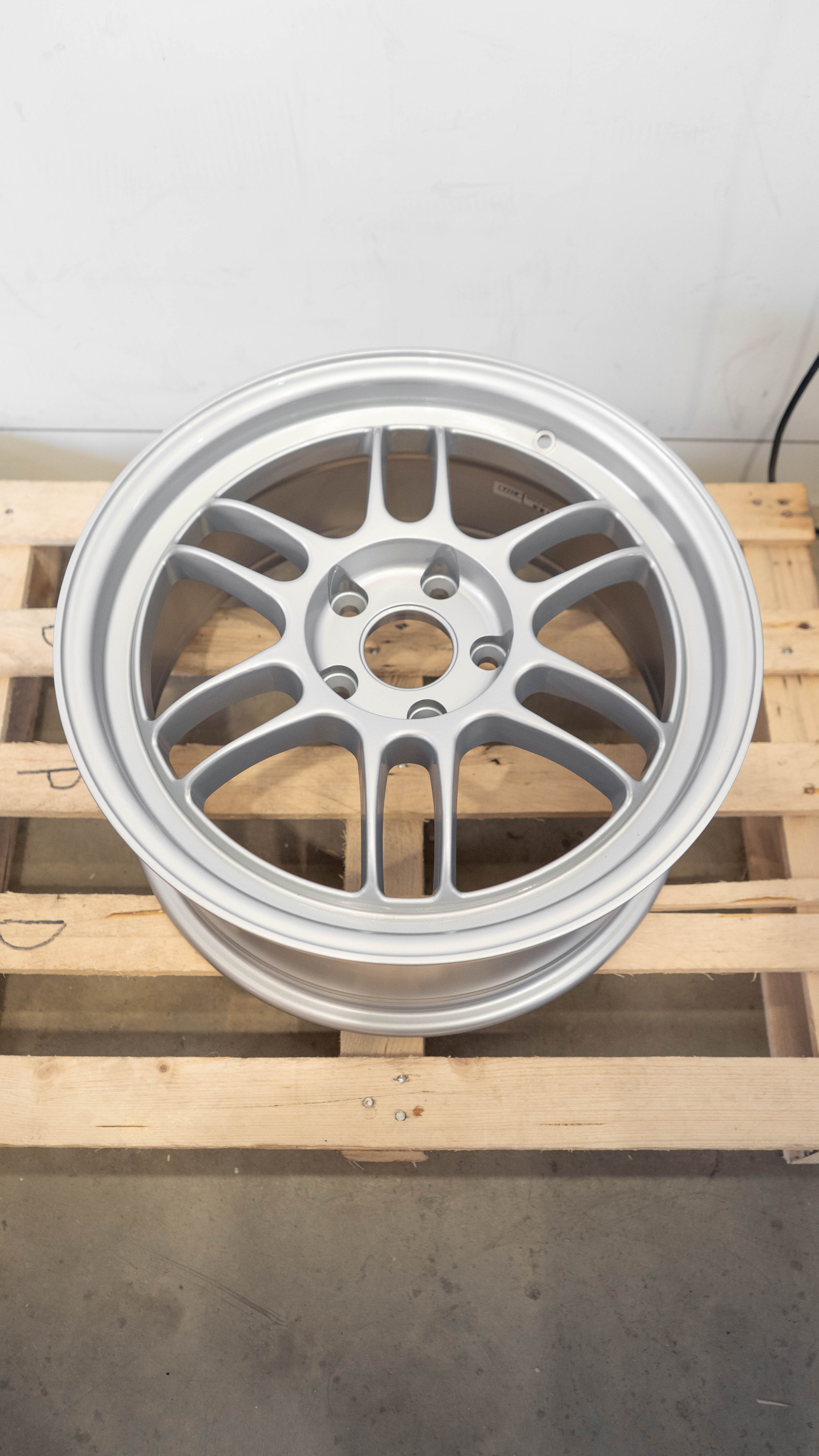 356 Wheels TFS3, 16 x 7 inch, 4x100 PCD, ET38 in Silver, Single Rim