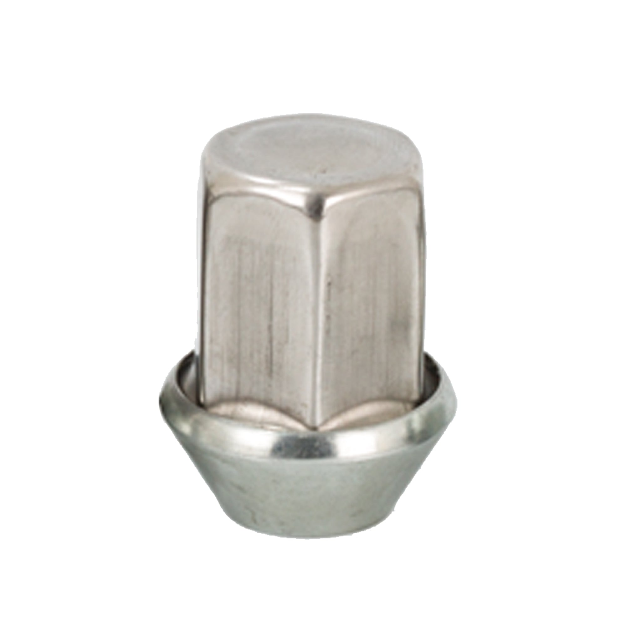 Titan 21mm Hex M14x1.5 Ford Transit Custom O.E Fit 60-degree Taper Wheel Nut Chrome Solid