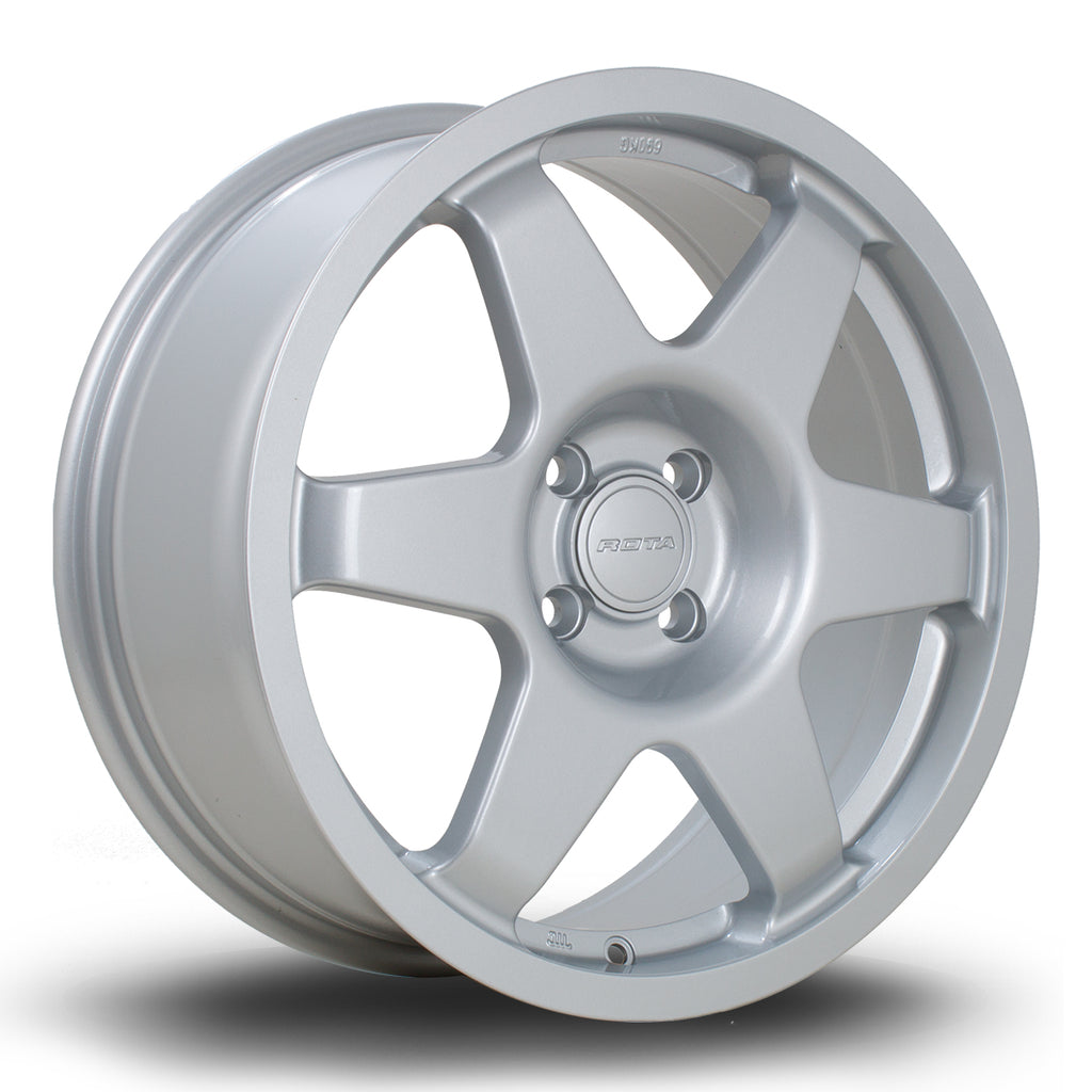 Rota Sprint,  18 x 8 inch, 4100 PCD, ET40 in Silver, Single Rim