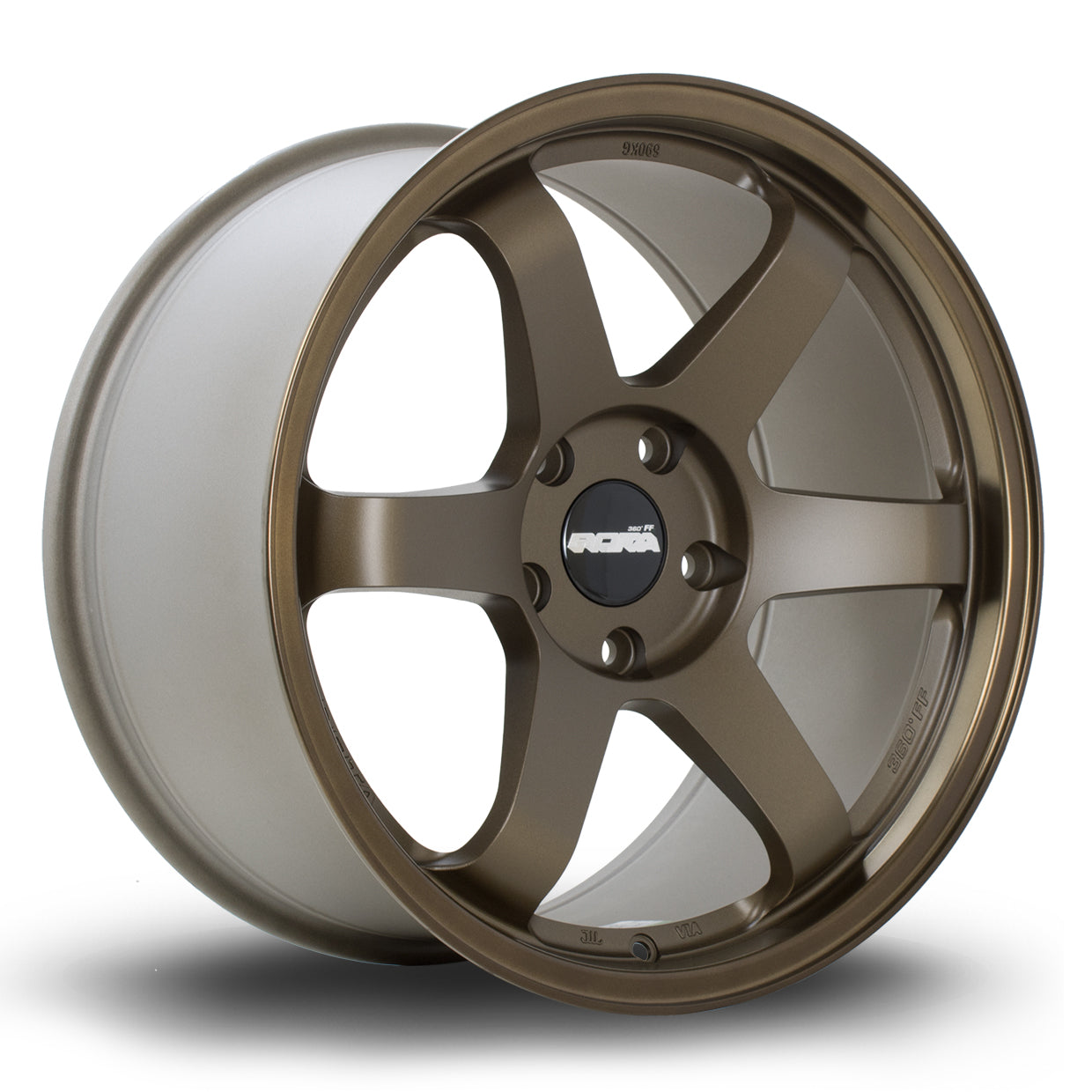 Rota Grid Flow-Forged, 18 x 9.5 inch, 5x114 PCD, ET40 in Sport Bronze, Single Rim