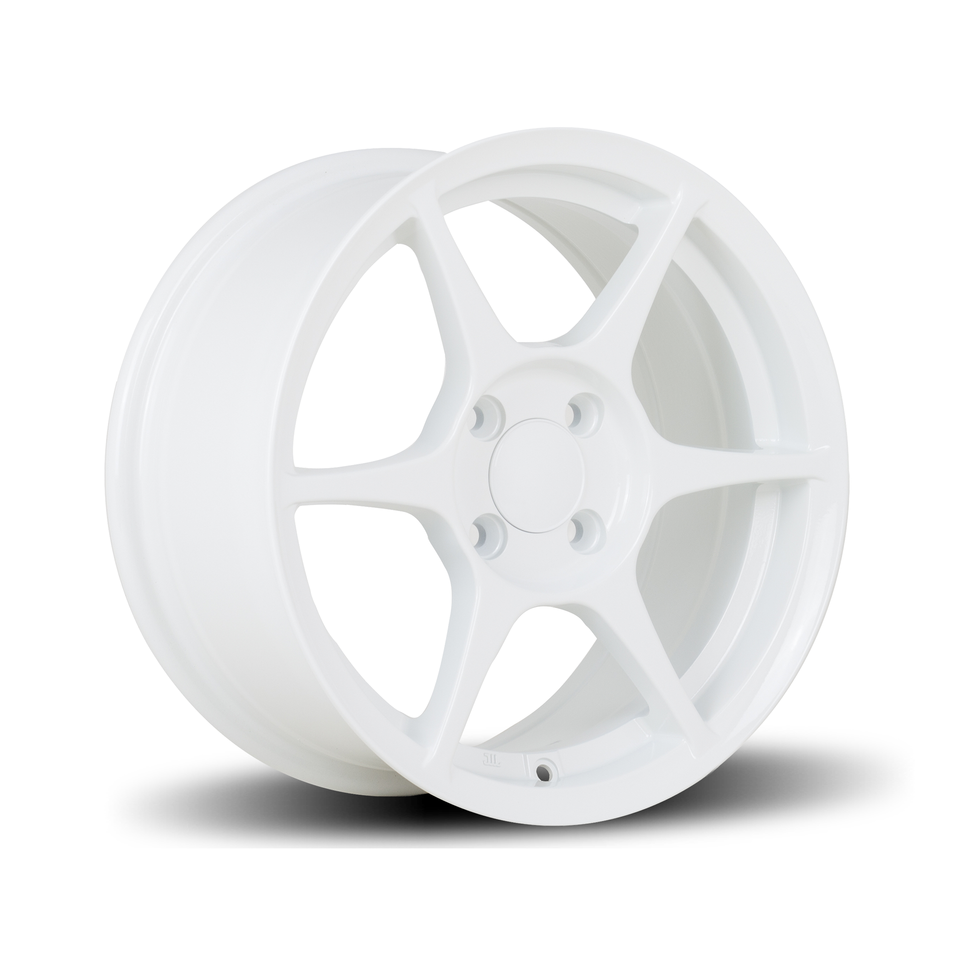 356 Wheels TFS4, 15 x 7 inch, 4x100 PCD, ET38 in White, Single Wheel