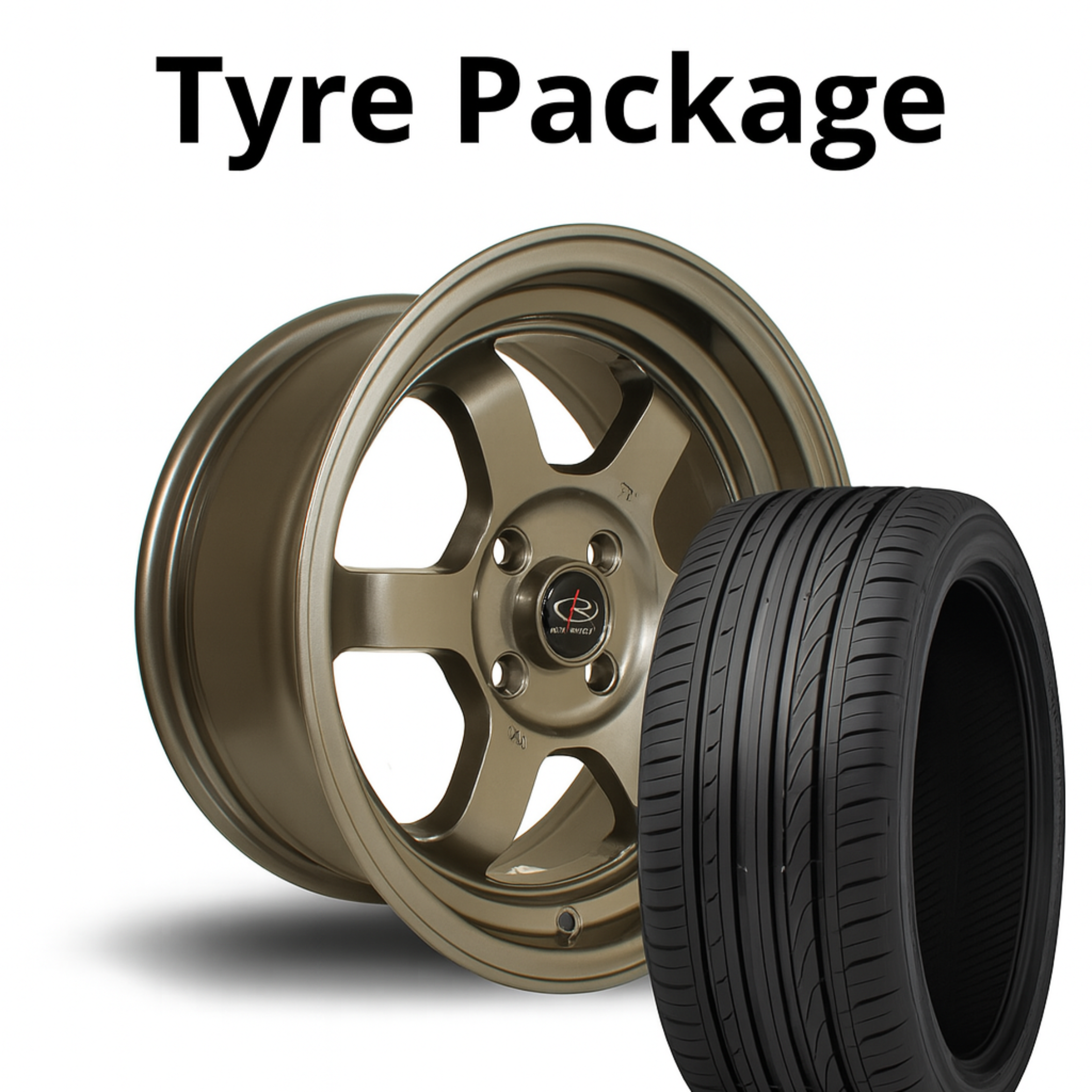 Rota Grid-V, 15 x 7 inch, 4100 PCD, ET20 - MX-5 NA/NB Wheel & Tyre Package – Fitted & Balanced