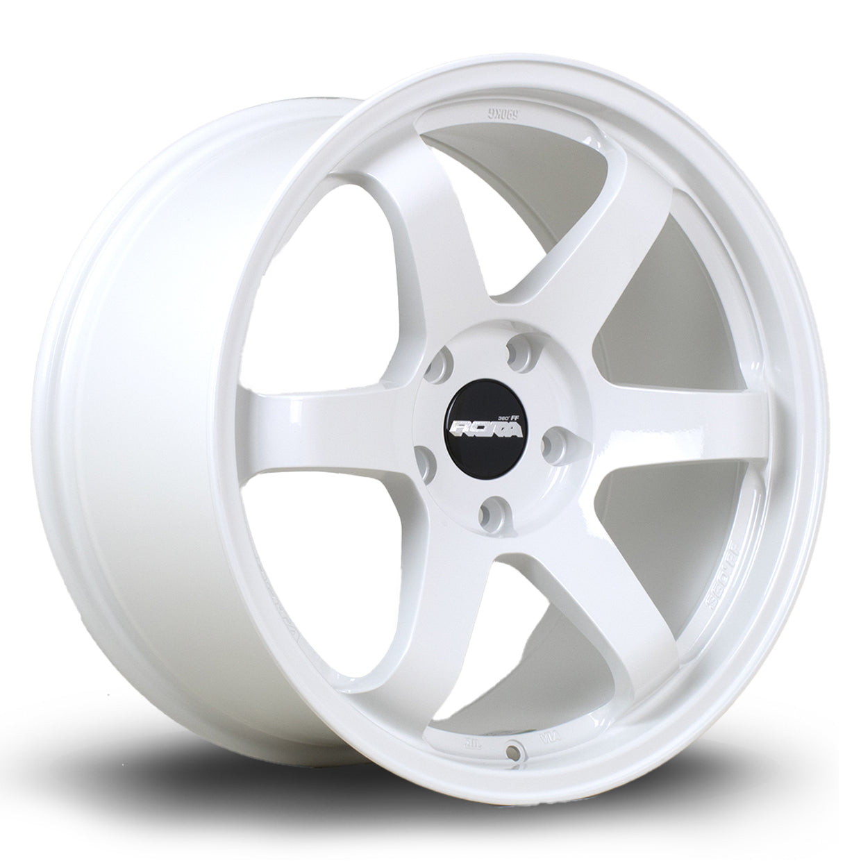 Rota Grid FF, 18 x 8.5 inch, 5x114 PCD, ET44 in White, Single Rim