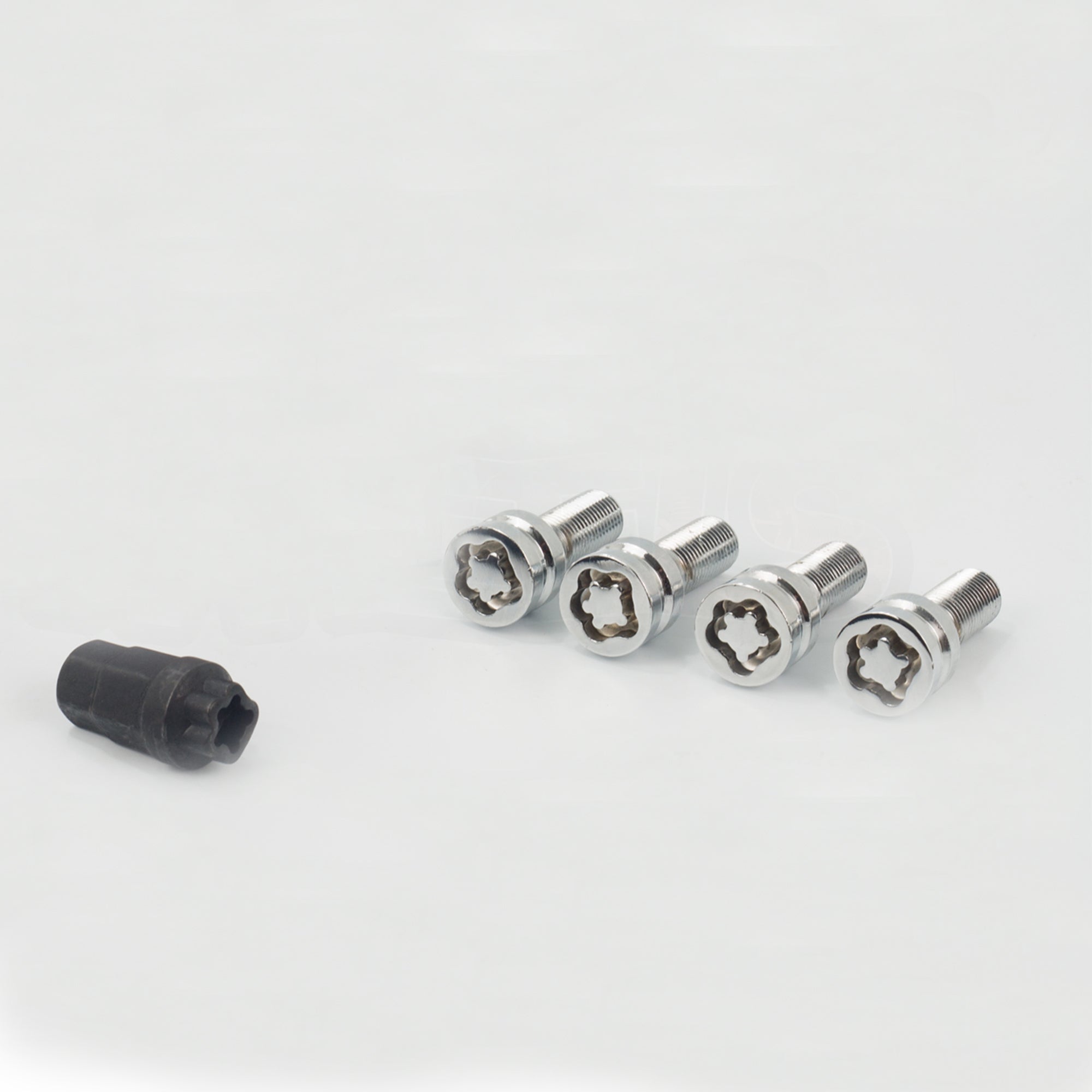 Sixonetwo  M12x1.25 60-degree Taper 28mm Locking Wheel Bolts