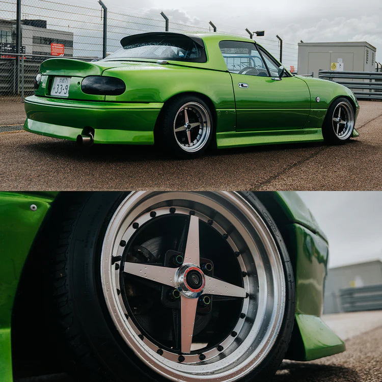 Rota Zero, 15 x 7 inch, 4100 PCD, ET35 Mazda MX-5 NA/NB Wheel & Tyre Package - Fitted & Balanced