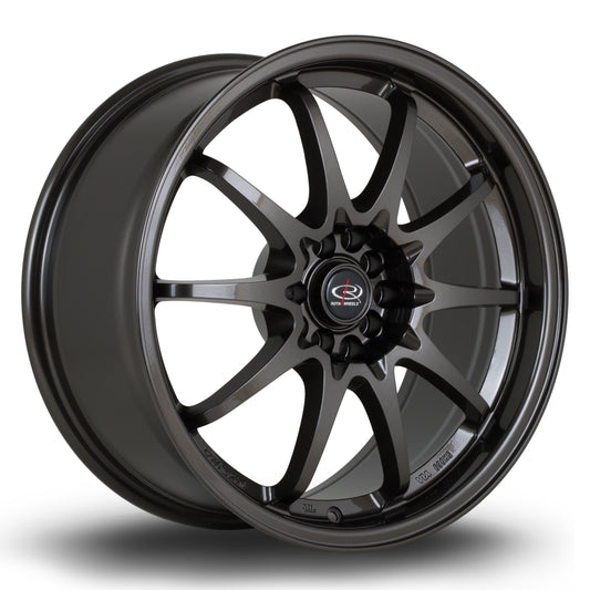 Rota Fighter, 18 x 8.5 inch, 5100~5114 PCD, et35 in Gunmetal Single Rim