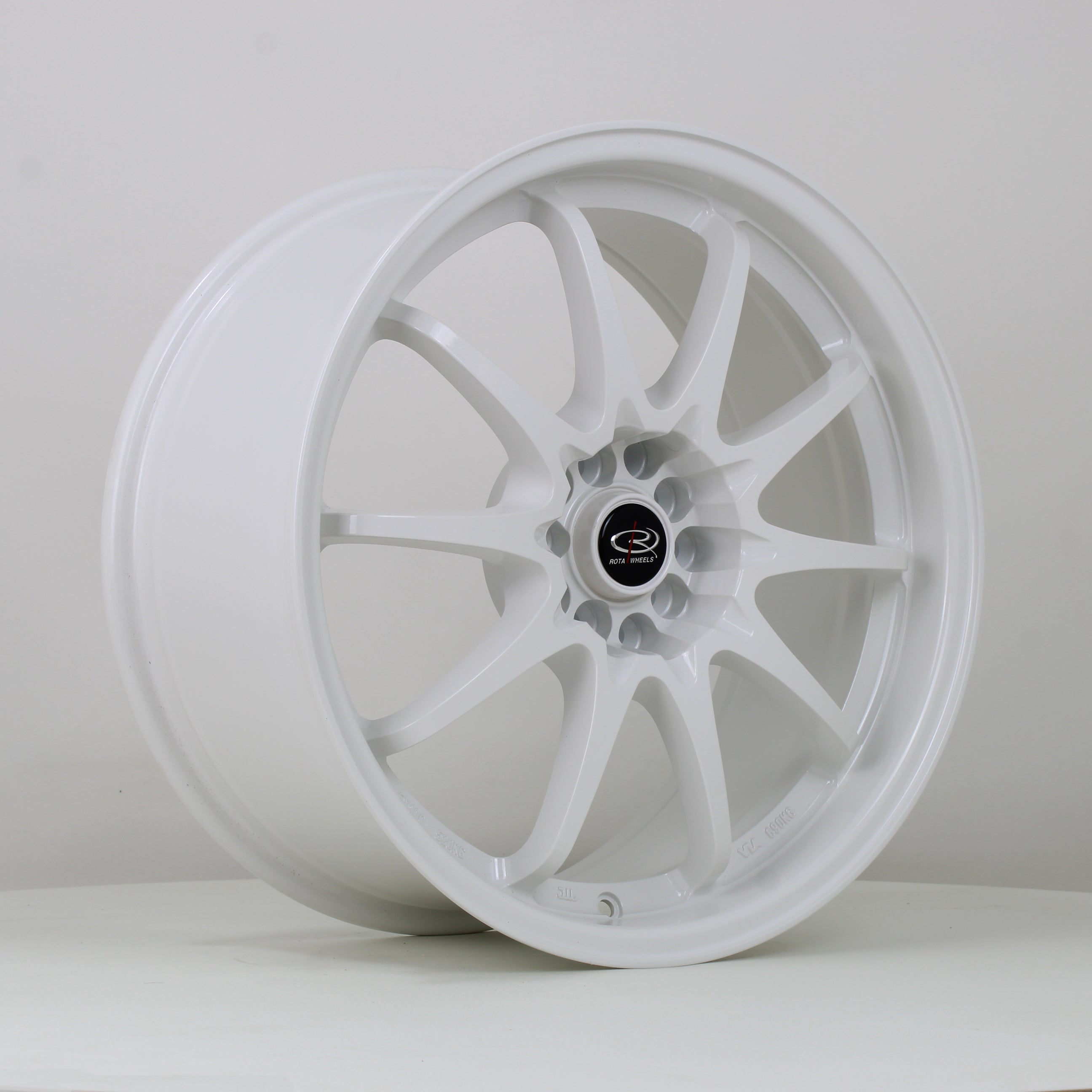 Rota Fighter, 18 x 8.5 inch, 5x100/5x114 PCD, ET35 in White, Single Wheel