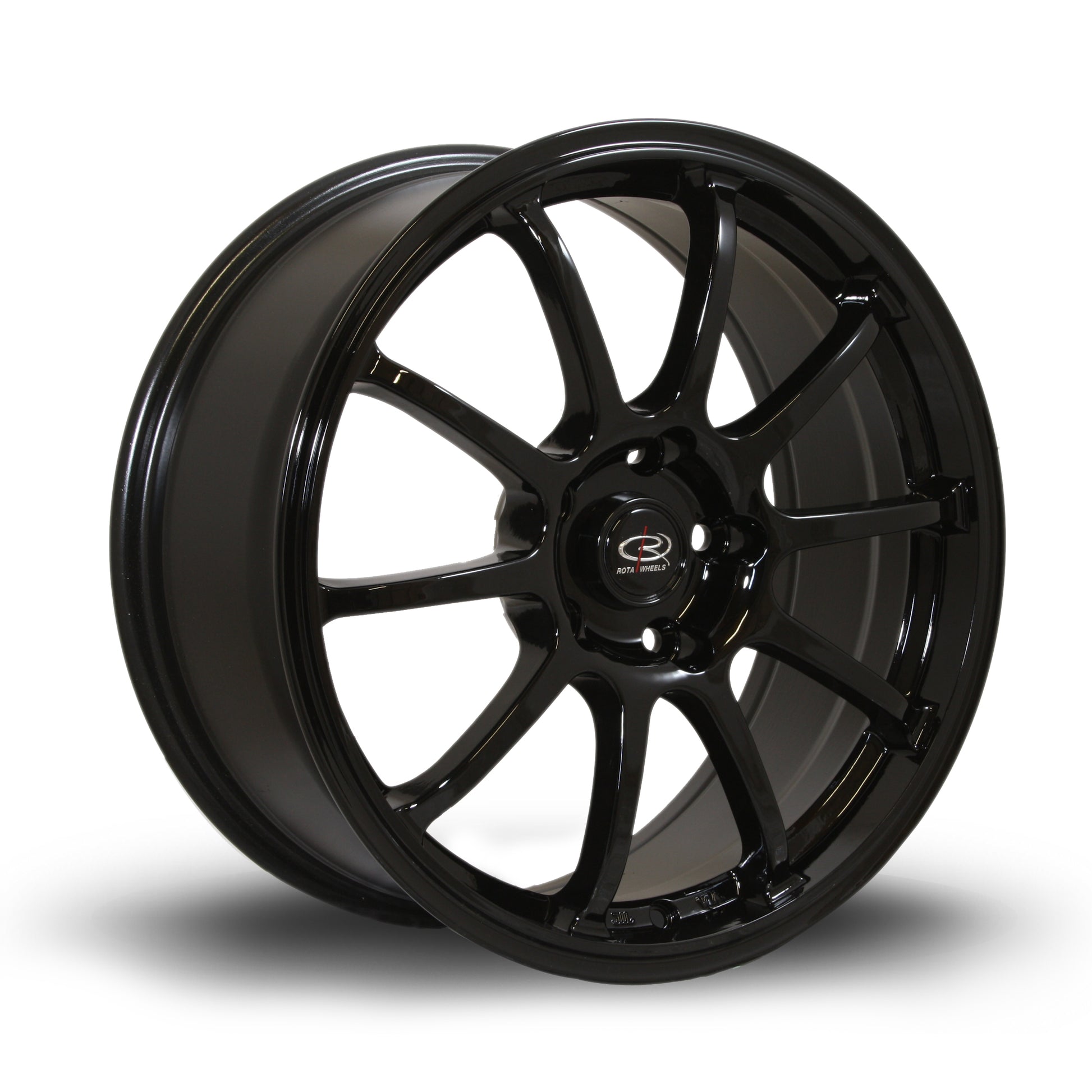 Rota Force, 17 x 8 inch, 5114 PCD, et48 in Black Single Rim