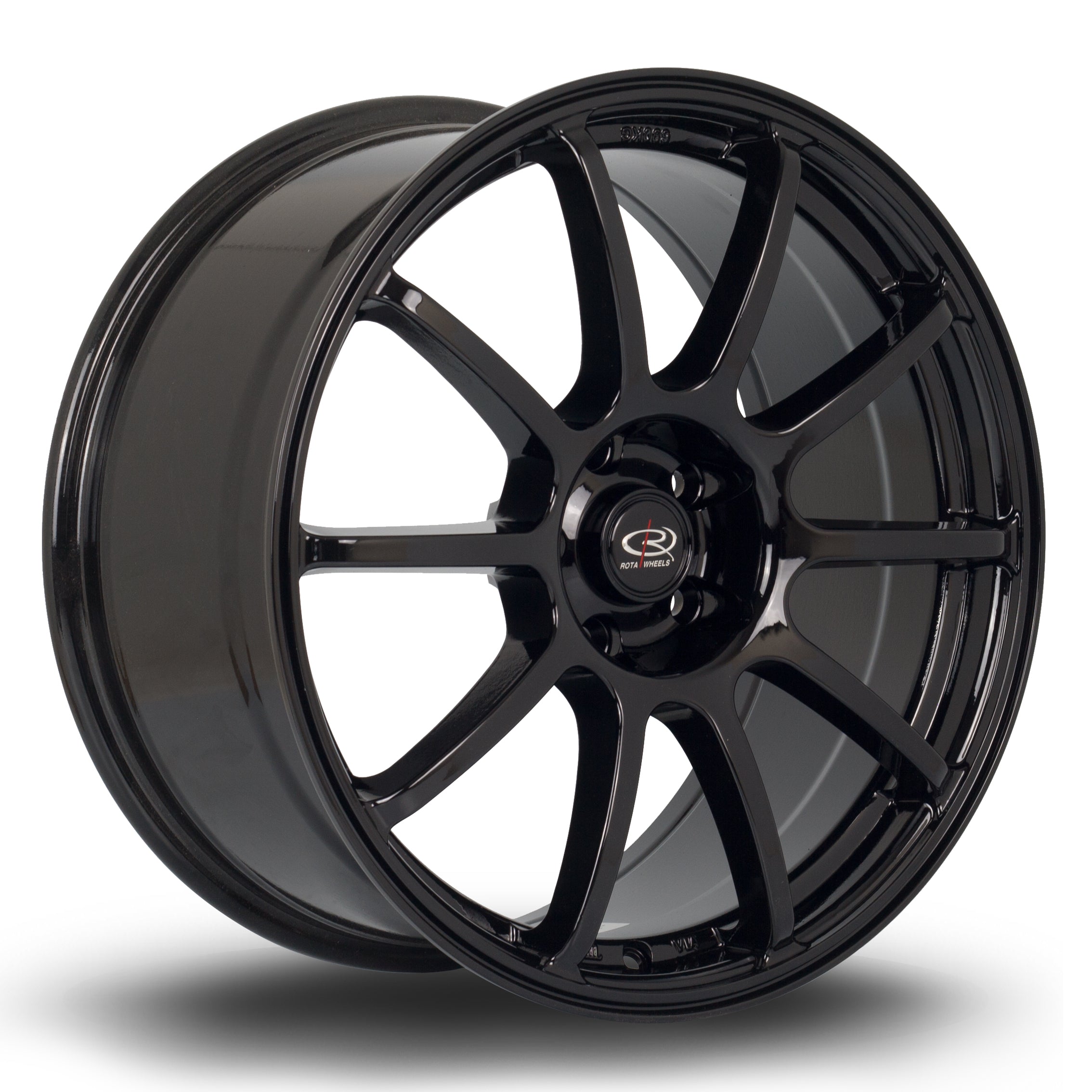 Rota Force, 18 x 8.5 inch, 5x108 PCD, ET42 in Black, Single Wheel