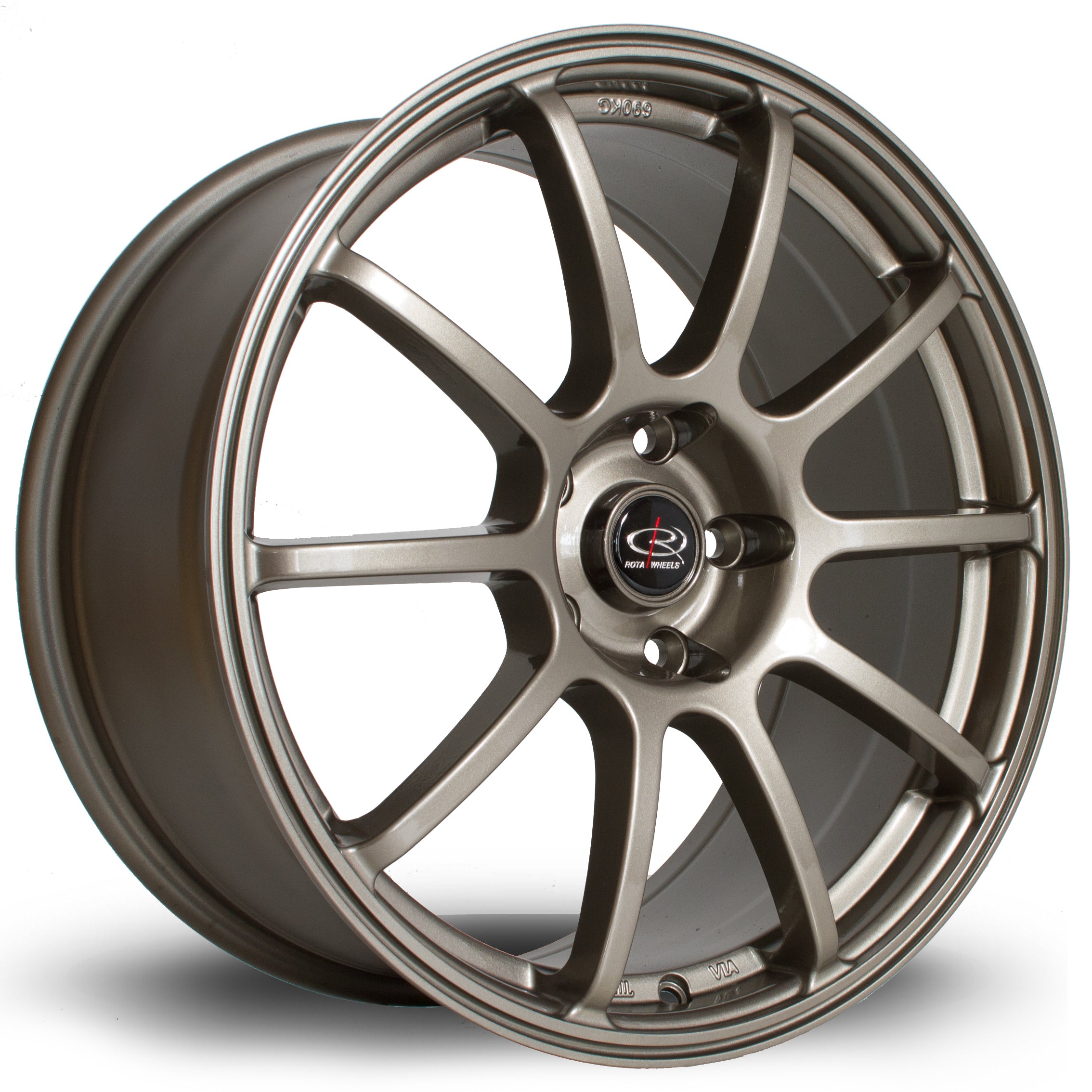 Rota Force, 18 x 8.5 inch, 5x114 PCD, ET48 in Bronze, Single Wheel