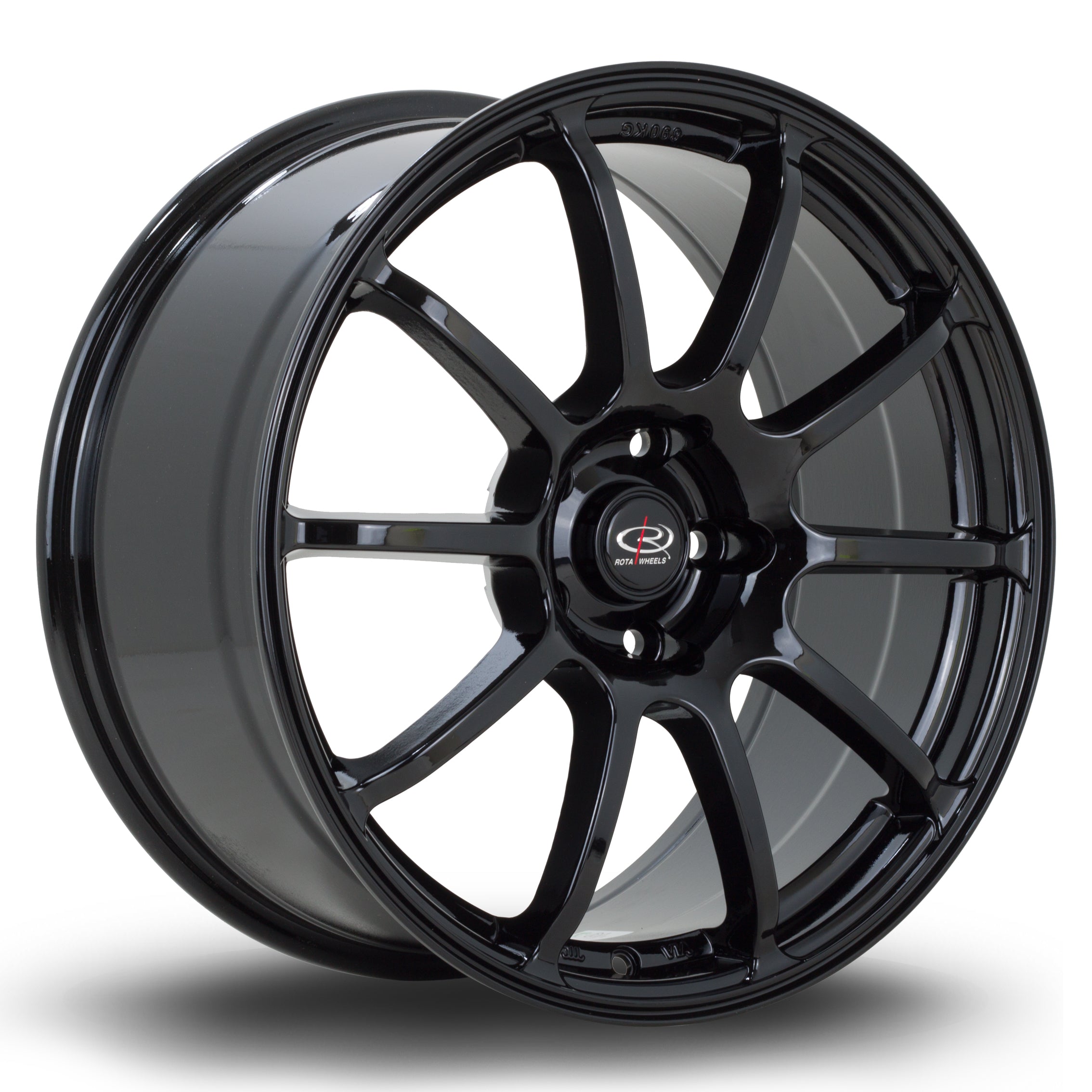 Rota Force2, 18 x 8.5 inch, 5x120 PCD, ET45 in Black, Single Wheel
