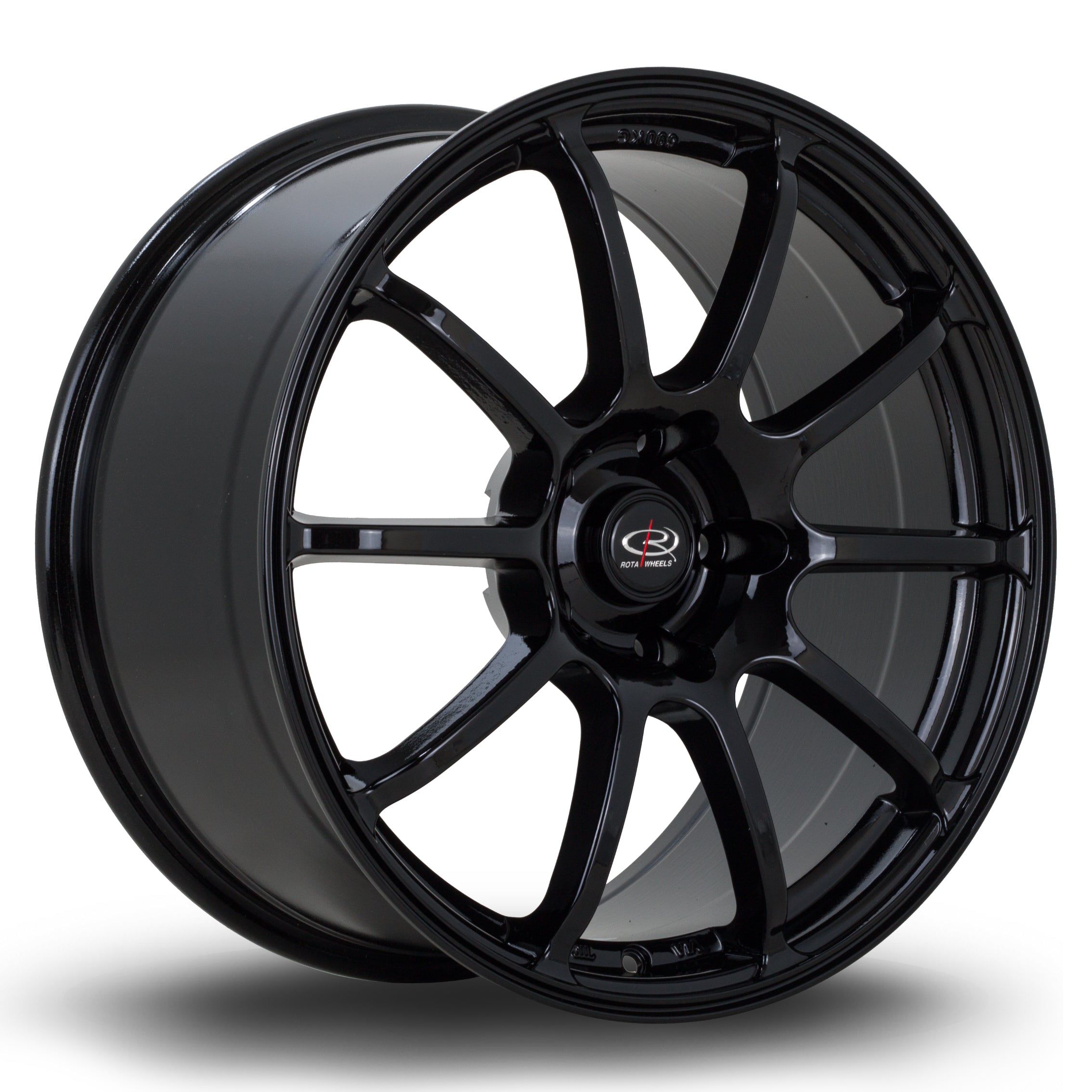 Rota Force2, 18 x 9 inch, 5x114 PCD, ET42 in Black, Single Wheel