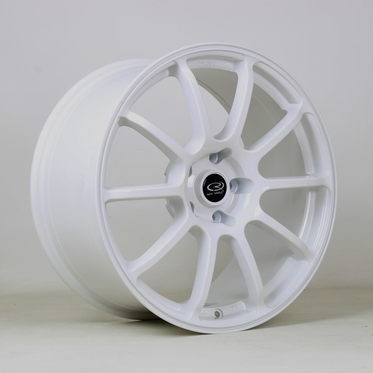 Rota Force2, 18 x 9 inch, 5114 PCD, et42 in White Single Rim