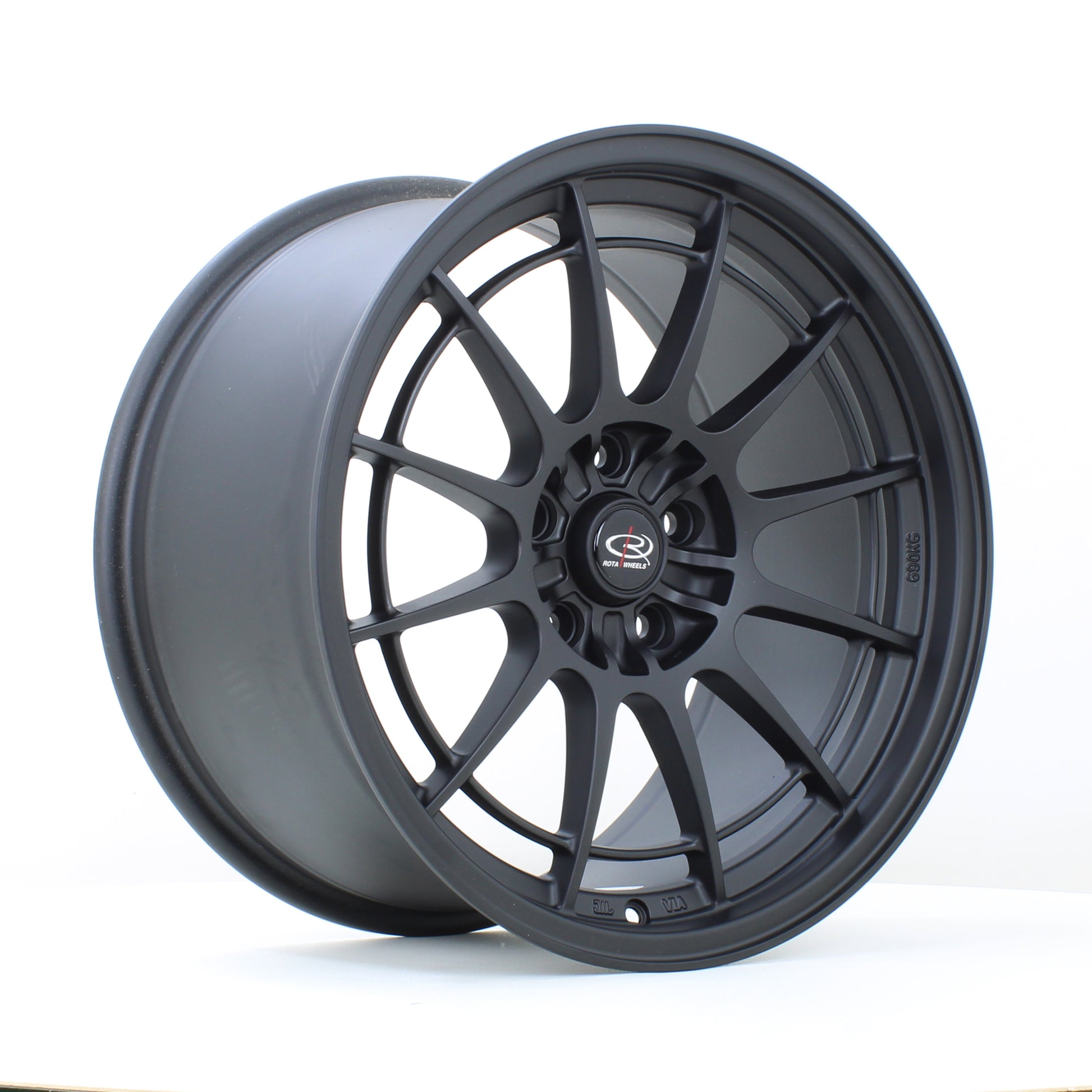 Rota GKR, 18 x 9.5 inch, 5114 PCD, et40 in FBlack2 Single Rim