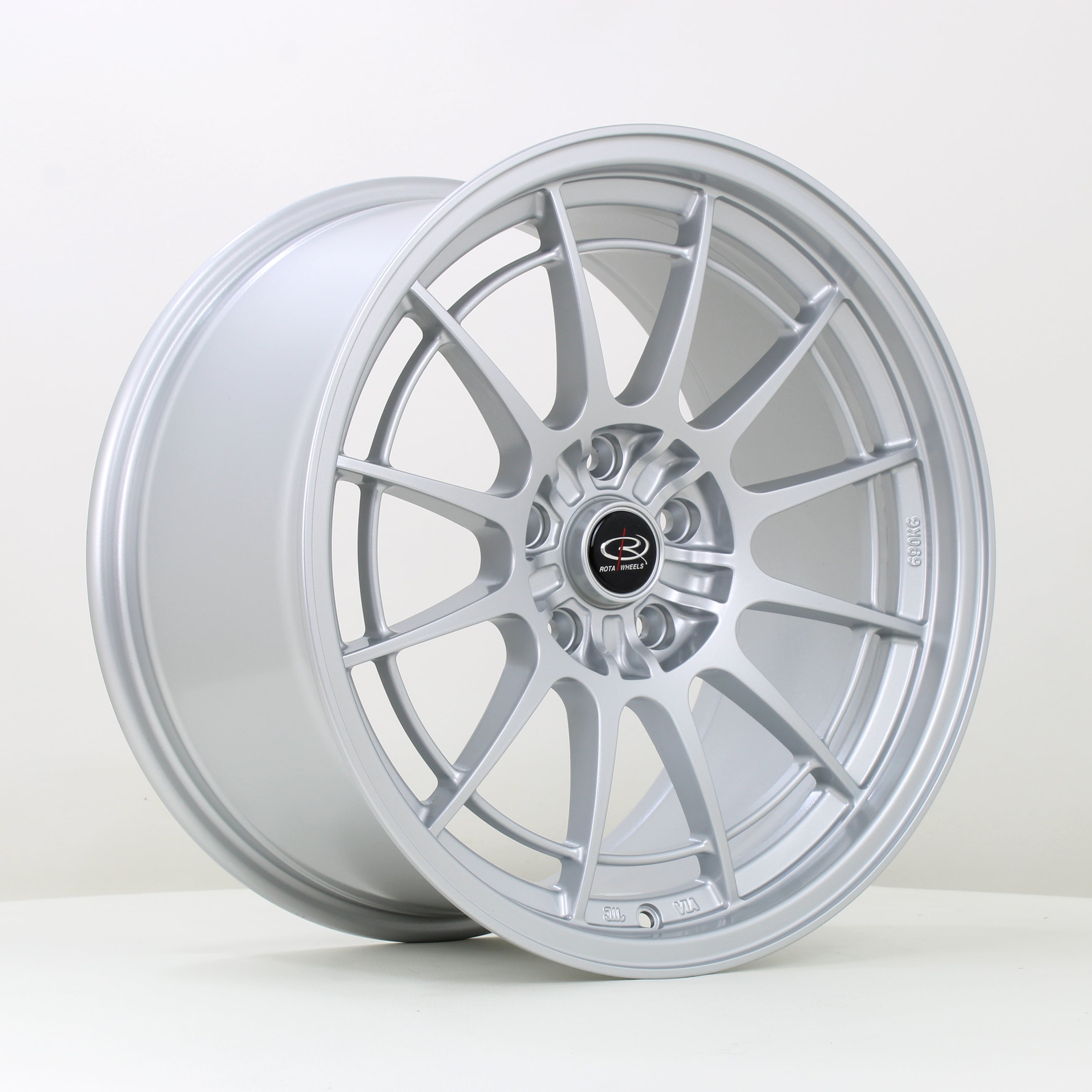 Rota GKR, 18 x 9.5 inch, 5x114 PCD, ET40 in Silver, Single Wheel