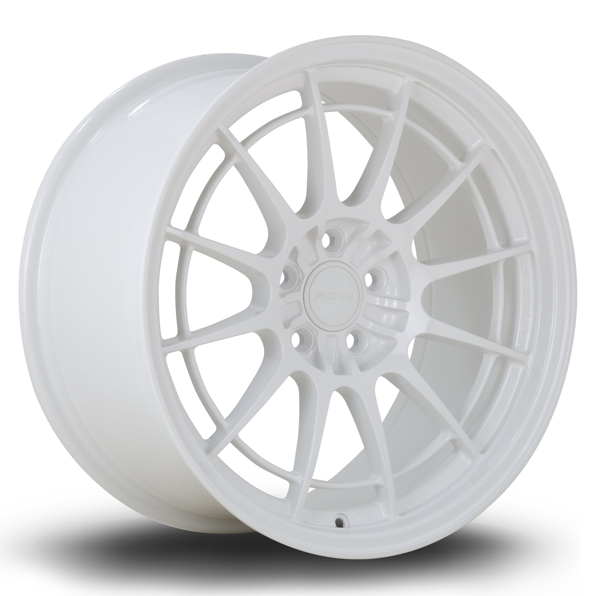 Rota GKR, 18 x 9 inch, 5x108 PCD, ET40 in White, Single Wheel