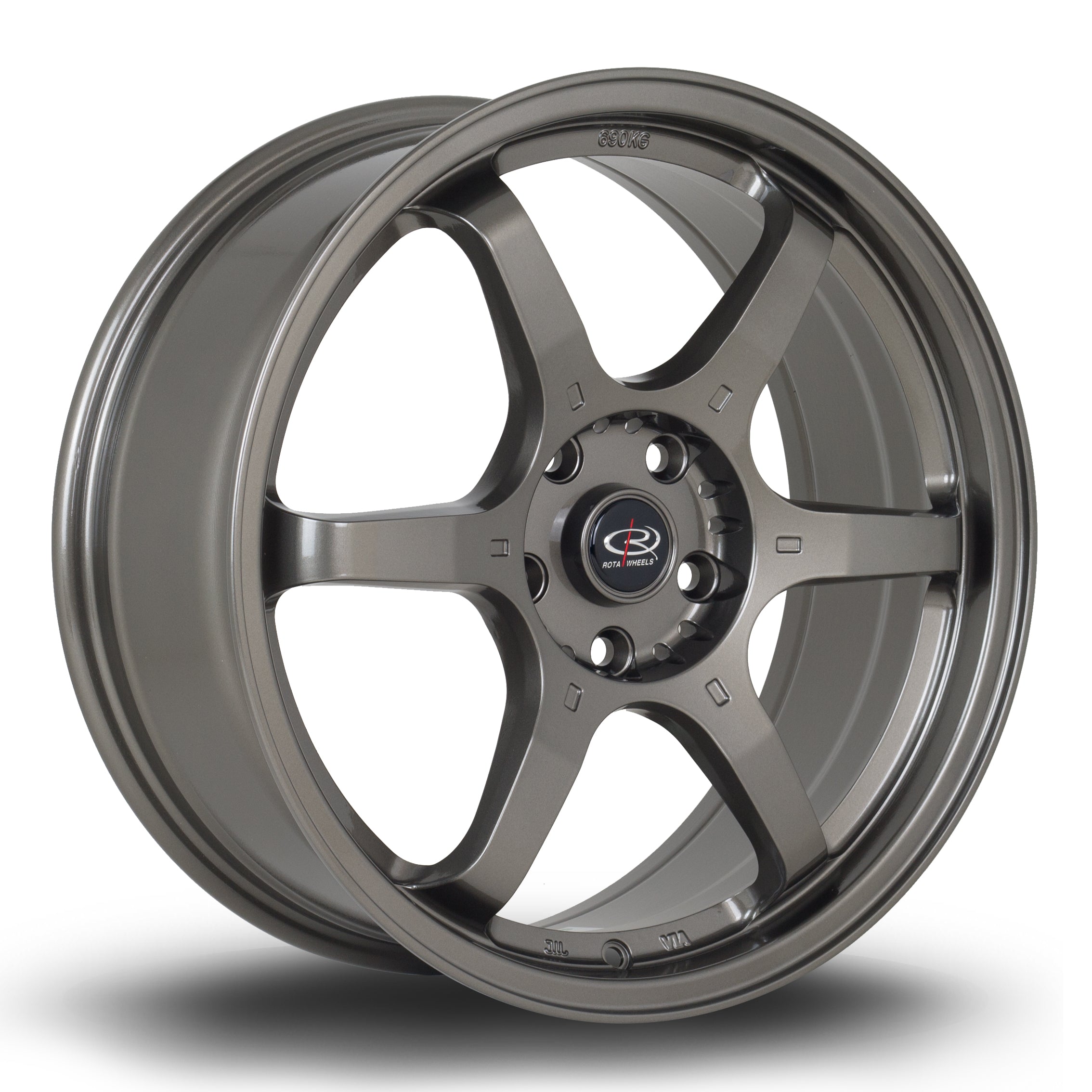 Rota GR6, 18 x 7.5 inch, 5x114 PCD, ET45 in Bronze, Single Wheel