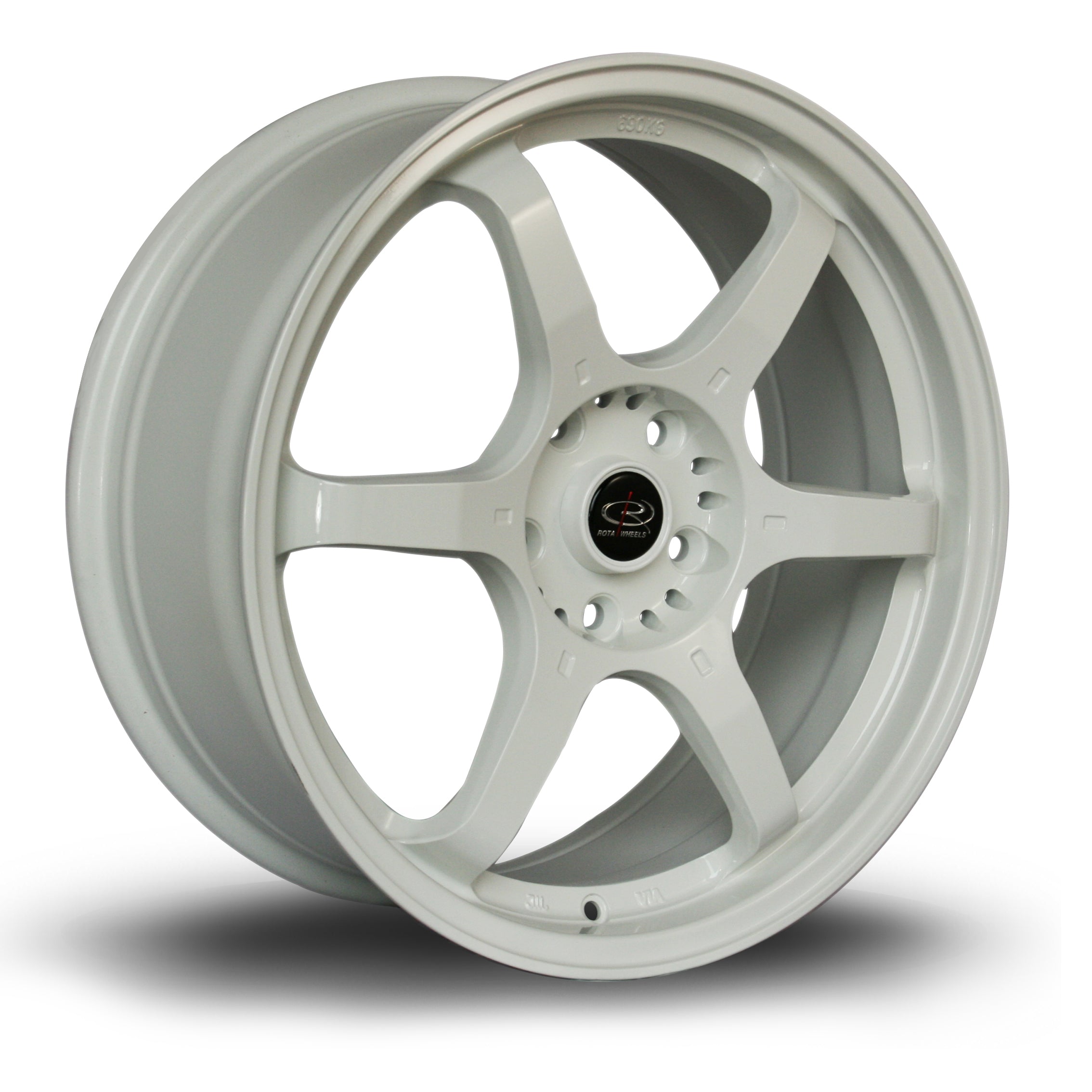 Rota GR6, 18 x 7.5 inch, 5x114 PCD, ET45 in White, Single Wheel