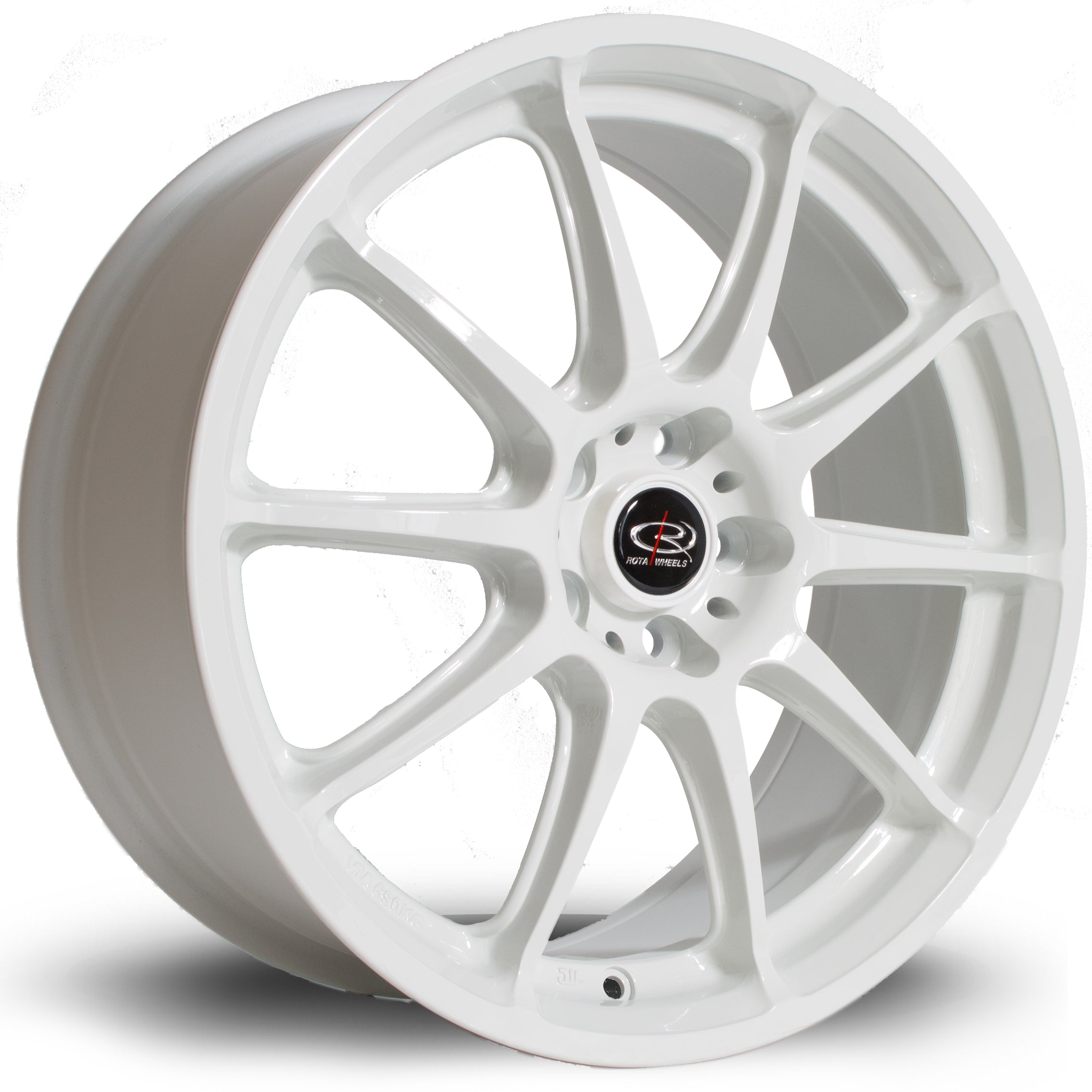 Rota Gra, 17 x 7.5 inch, 5x100 PCD, ET48 in White, Single Wheel