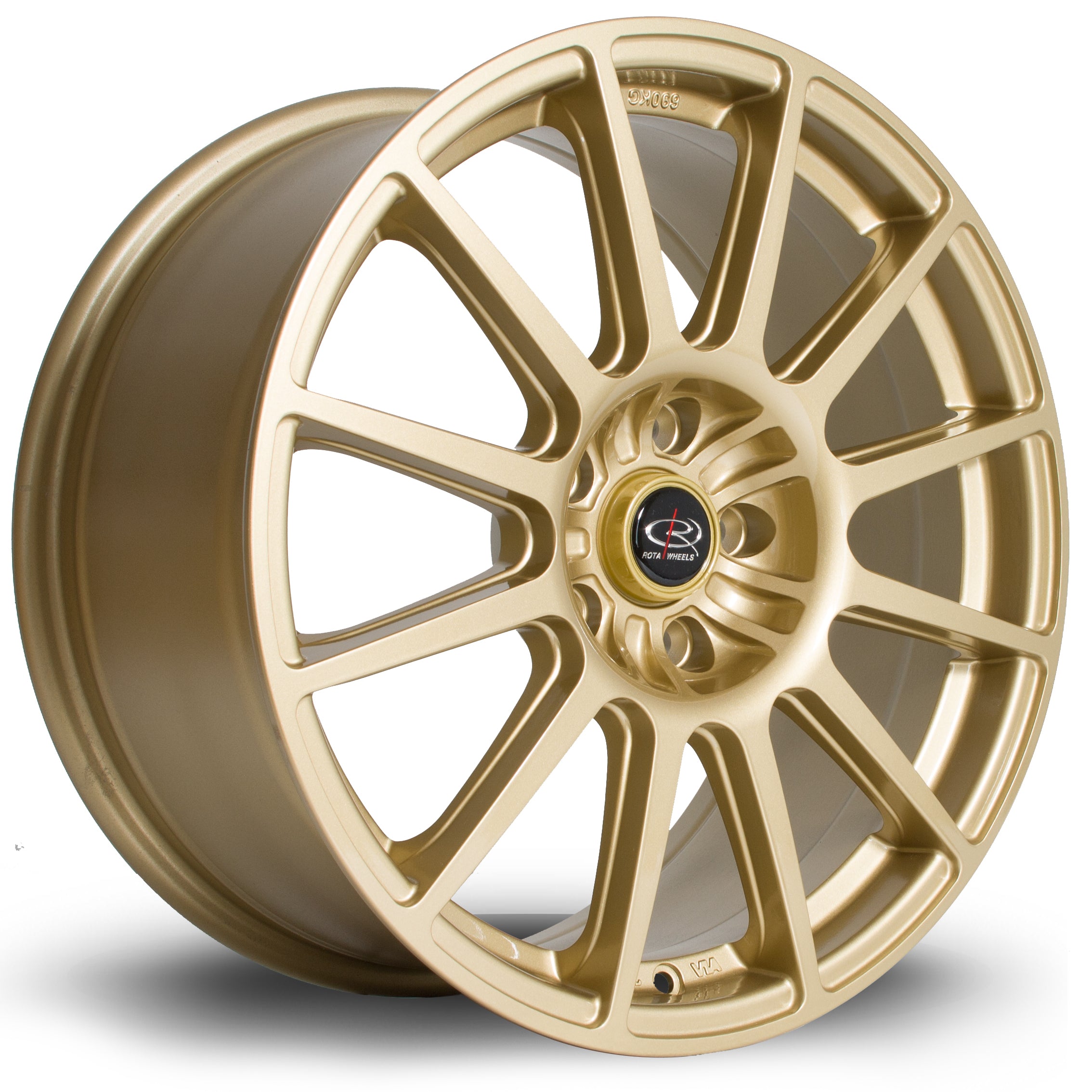 Rota Gravel, 18 x 8.5 inch, 5x100 PCD, ET44 in Gold, Single Wheel