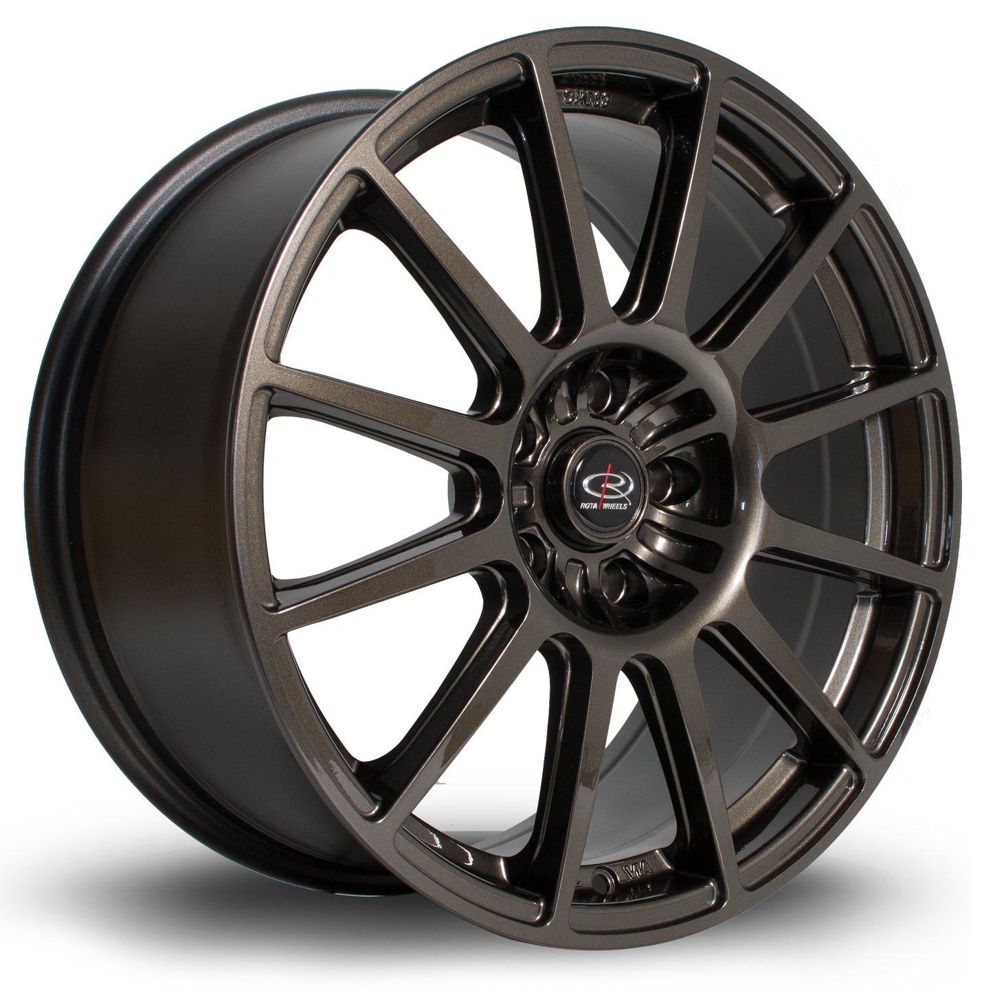 Rota Gravel, 18 x 8.5 inch, 5114 PCD, et44 in Gunmetal Single Rim