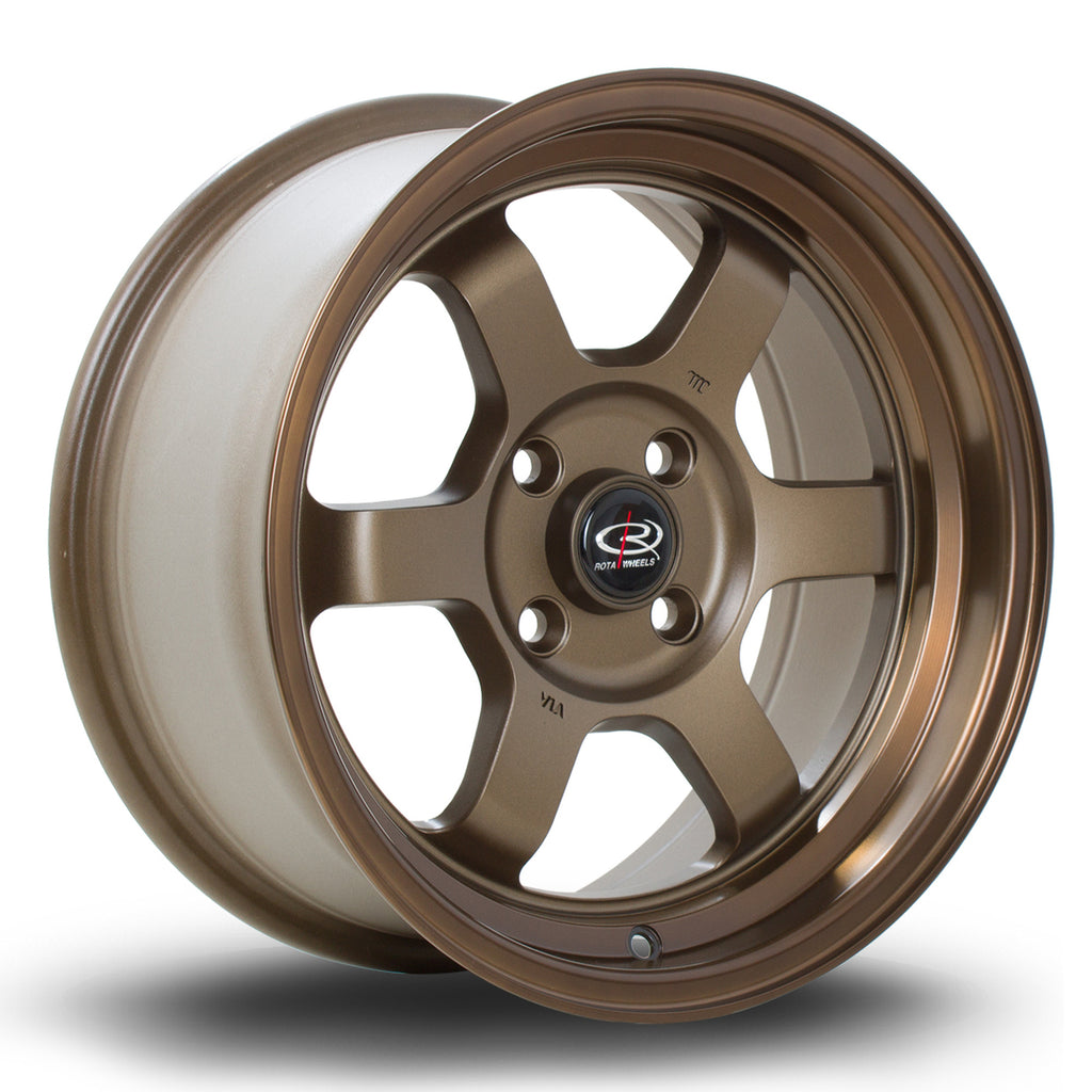 Rota Grid-V, 15 x 7 inch, 4100 PCD, ET20 - MX-5 NA/NB Wheel & Tyre Package – Fitted & Balanced