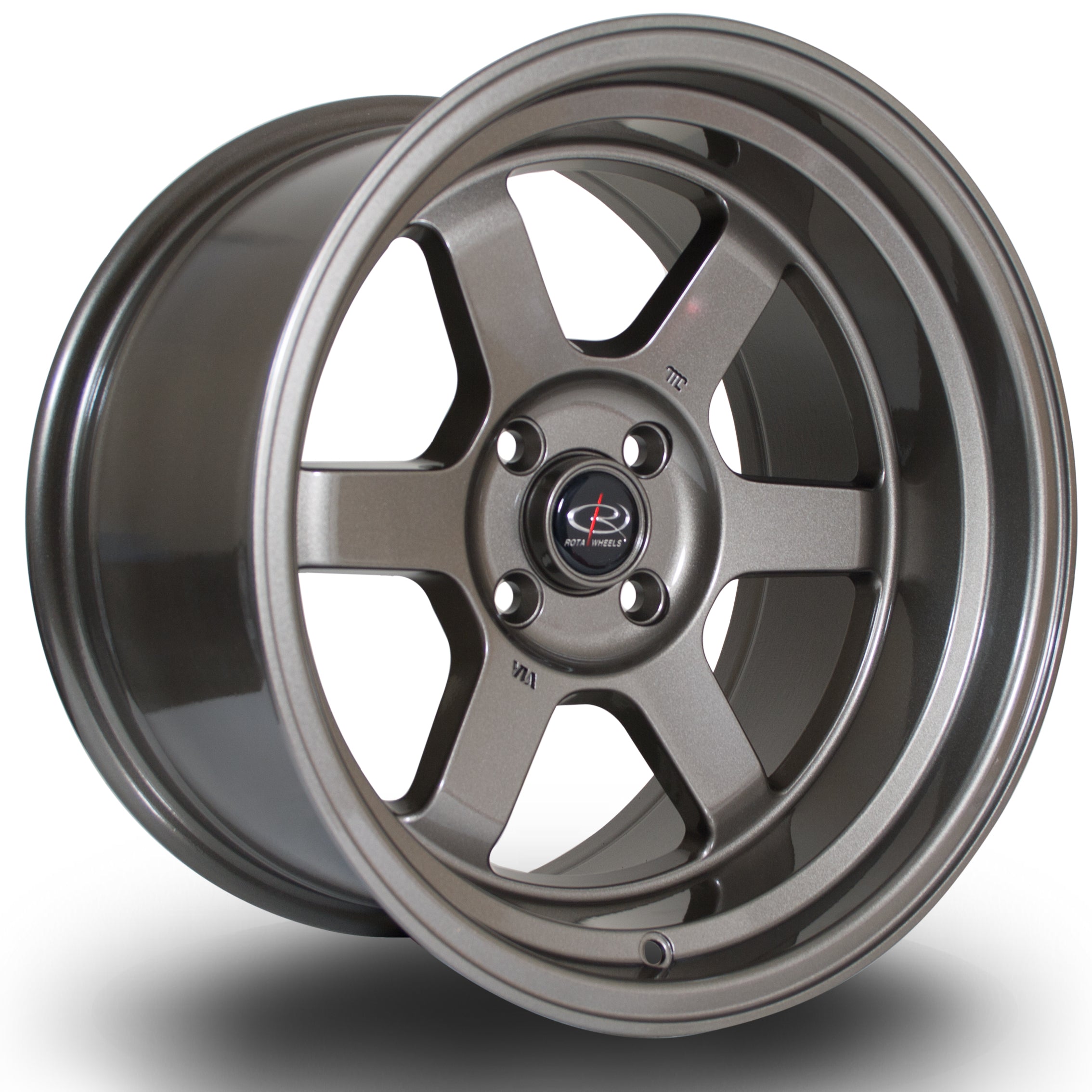 Rota Grid-V, 16 x 9 inch, 4x100 PCD, ET0 in Bronze, Single Wheel