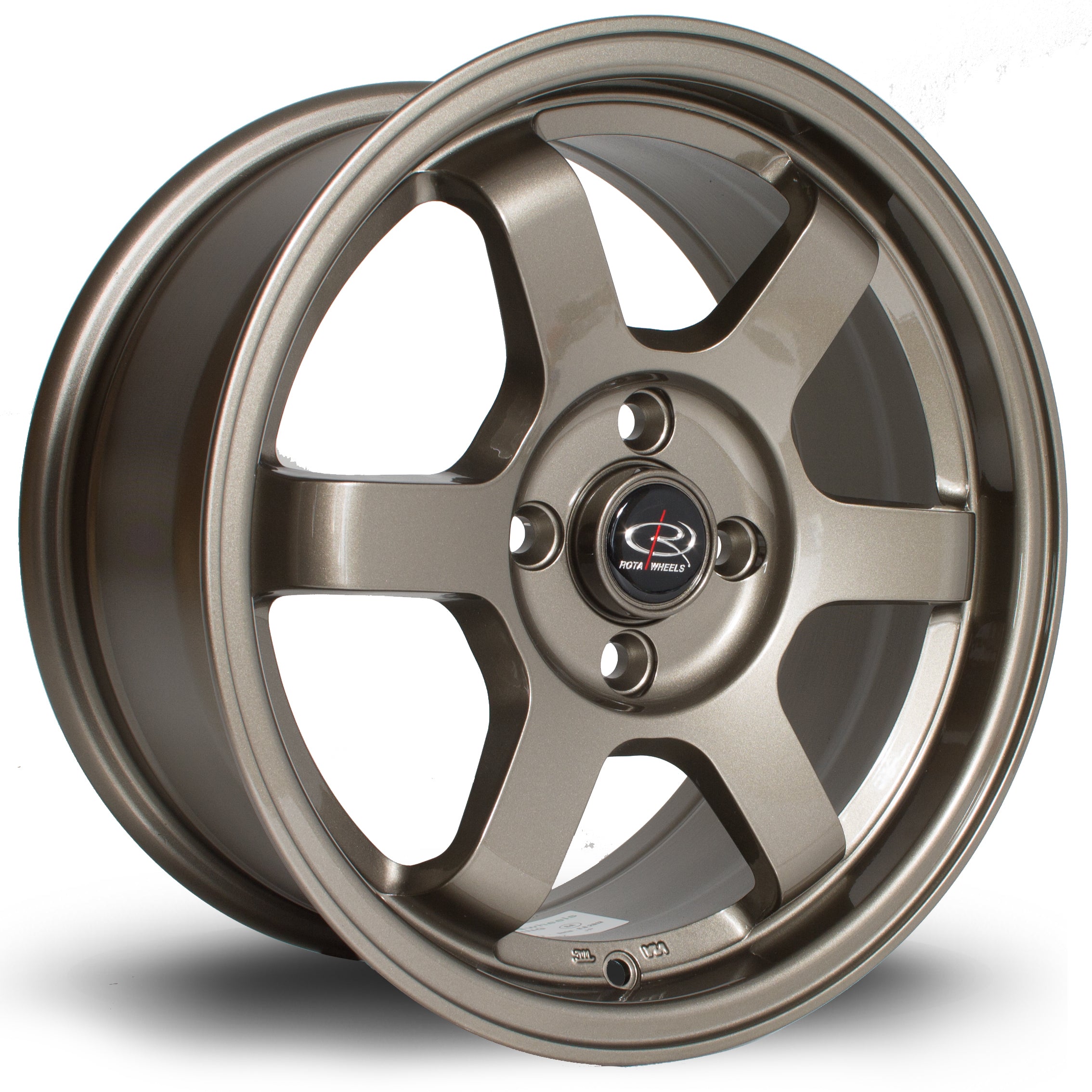 Rota Grid, 15 x 7 inch, 4x100 PCD, ET40 in Bronze, Single Wheel