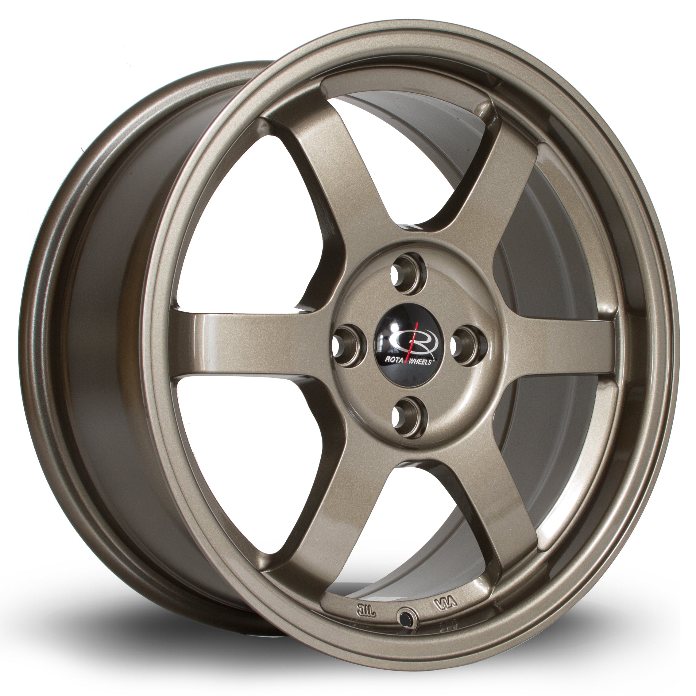 Rota Grid, 16 x 7 inch, 4x100 PCD, ET40 in Bronze, Single Wheel
