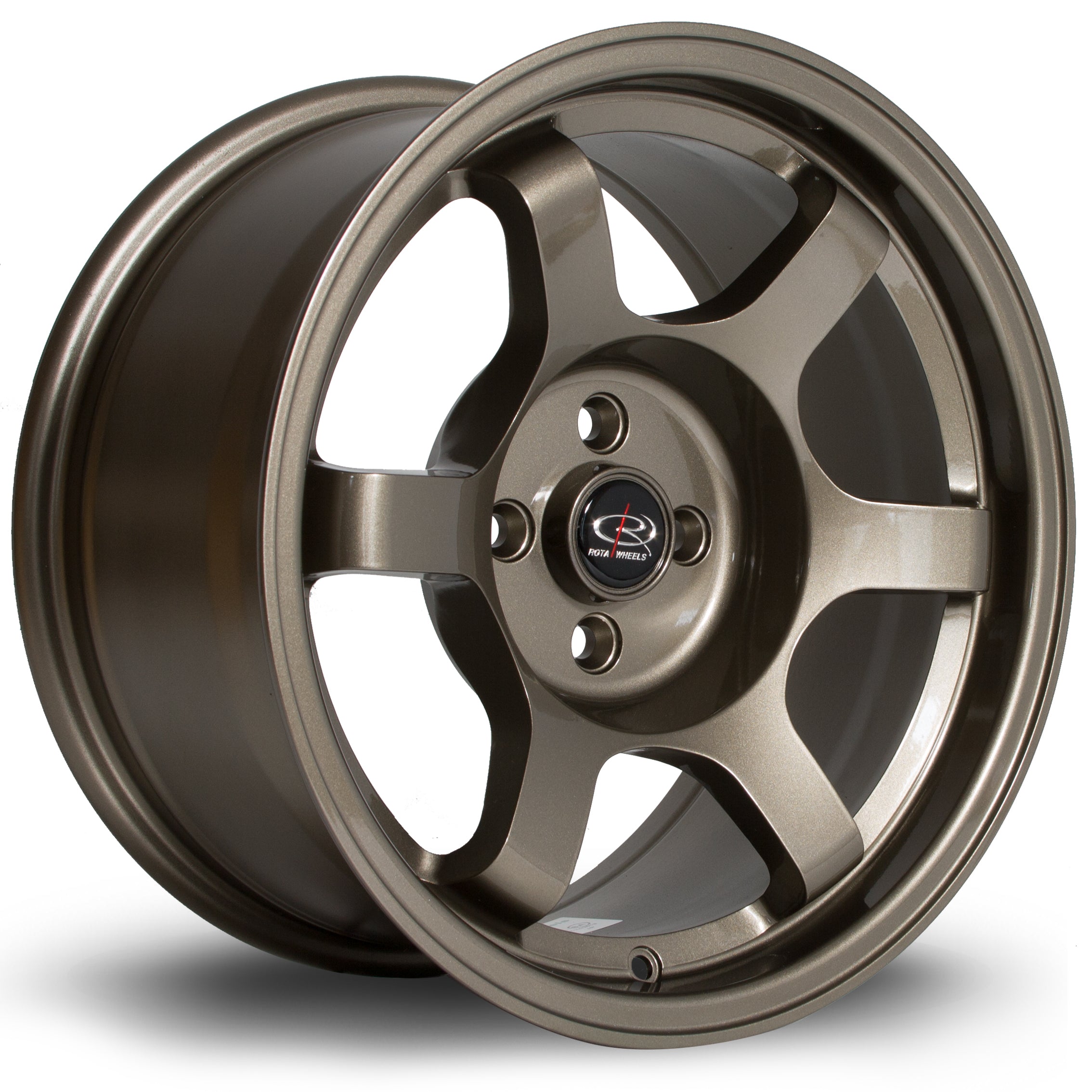 Rota Grid, 16 x 8 inch, 4x100 PCD, ET10 in Bronze, Single Wheel
