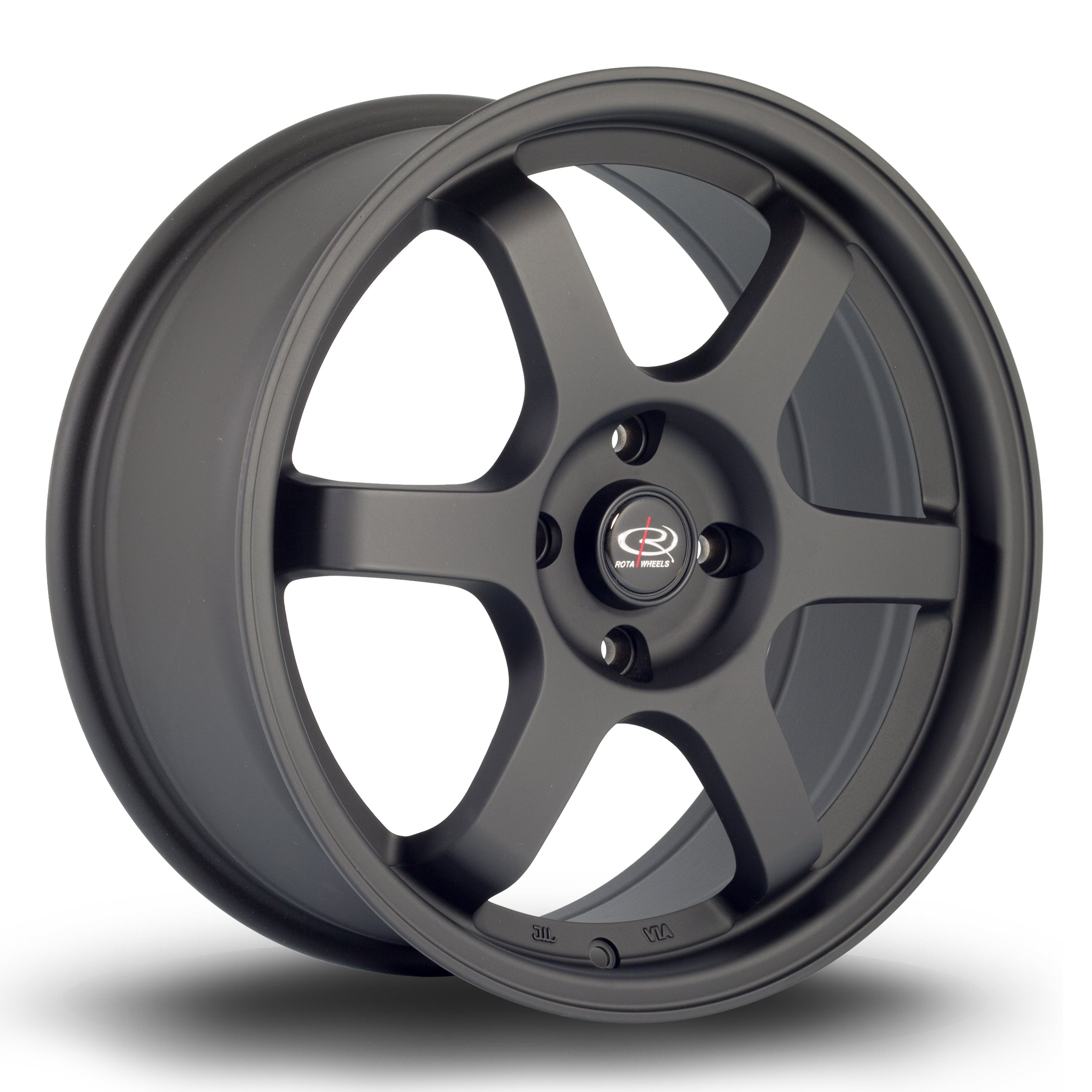 Rota Grid, 17 x 7.5 inch, 5x100 PCD, ET45 in Flat Black 2, Single Wheel