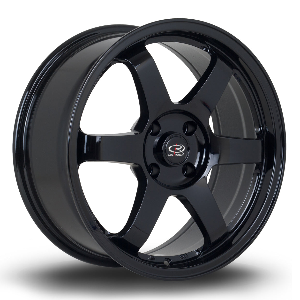 Rota Grid, 17 x 8 inch, 4108 PCD, et35 in Black Single Rim