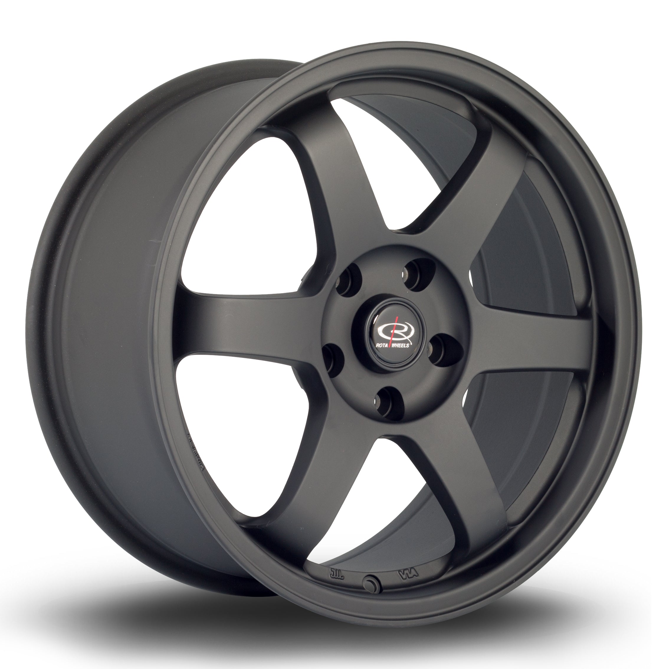 Rota Grid, 17 x 8 inch, 4x100 PCD, ET35 in Flat Black 2, Single Wheel