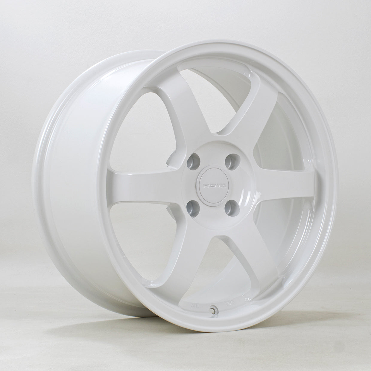 Rota Grid, 17 x 8 inch, 5x120 PCD, ET35 in White, Single Wheel