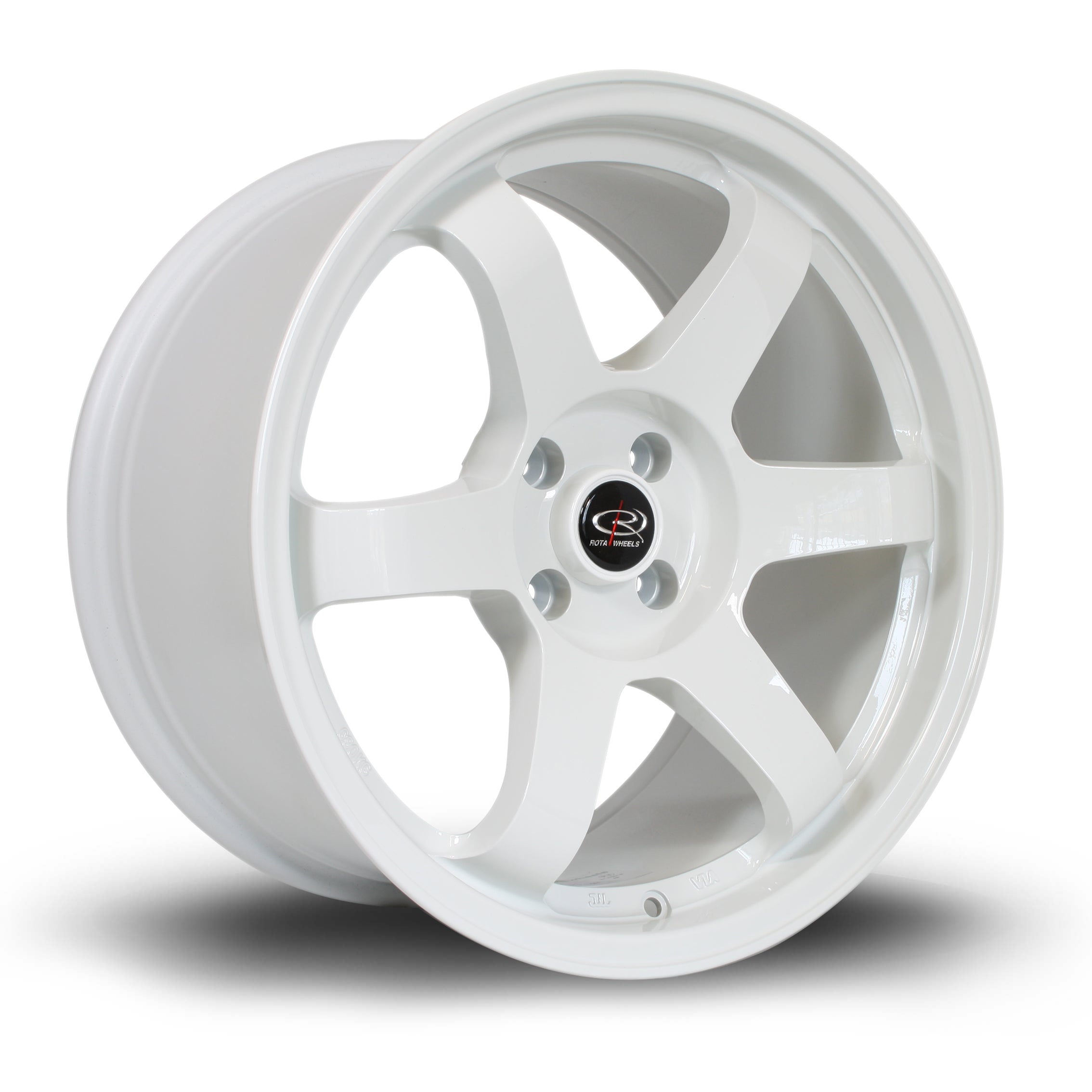 Rota Grid, 17 x 9 inch, 5x108 PCD, ET42 in White, Single Wheel