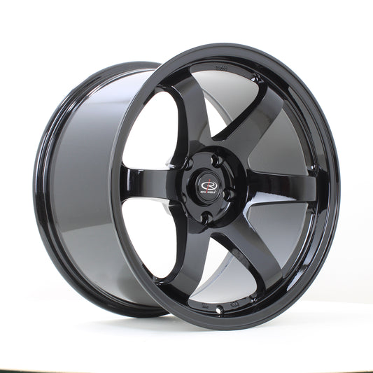 Rota Grid, 18 x 10 inch, 5114 PCD, et15 in Black Single Rim